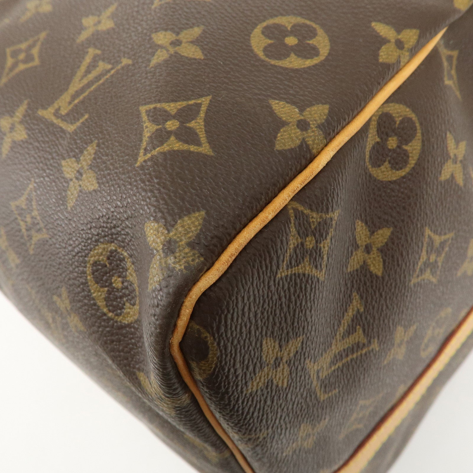 Louis Vuitton Monogram Keep All Bandouliere 60 Bag Brown M41412 Used