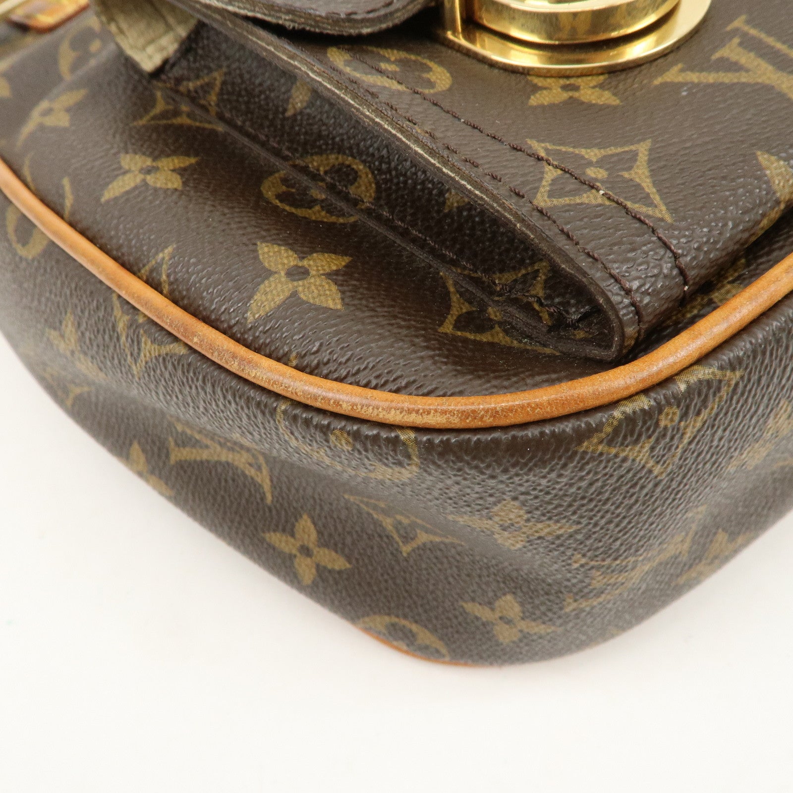 Louis Vuitton Monogram Hudson GM Shoulder Bag M40045 Used