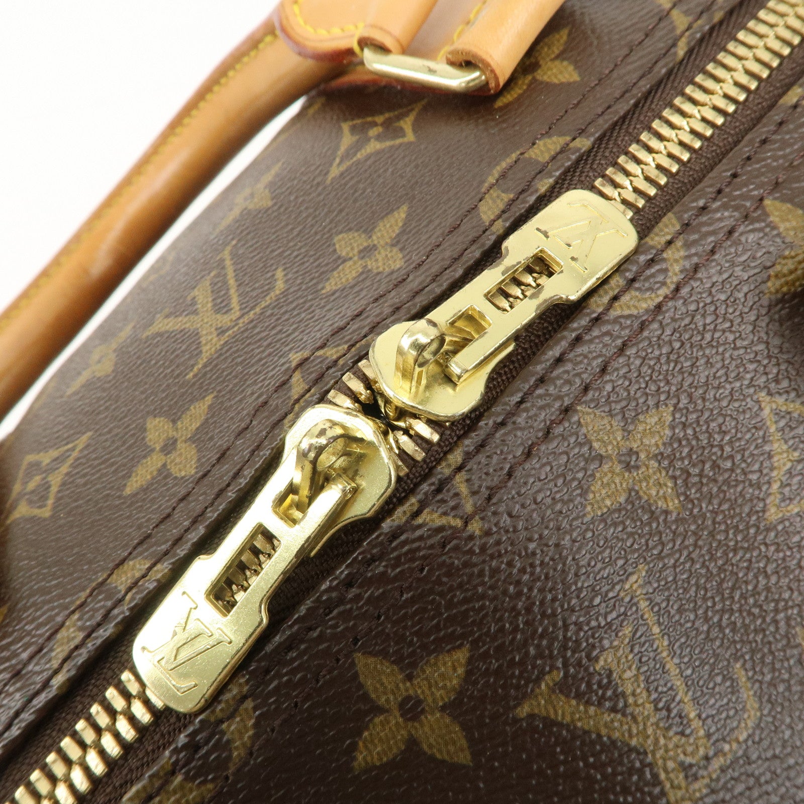 Louis Vuitton Monogram Keep All Bandouliere 55 Bag Brown M41414 Used