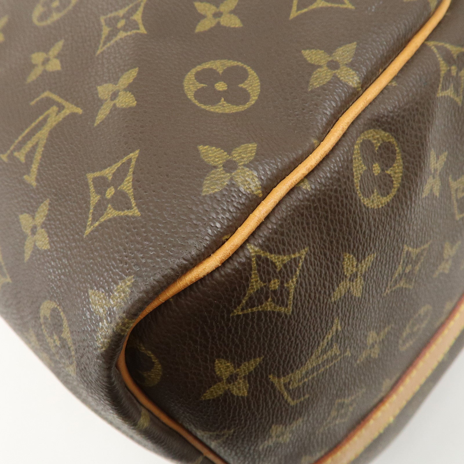 Louis Vuitton Monogram Keep All Bandouliere 60 Bag Brown M41412 Used