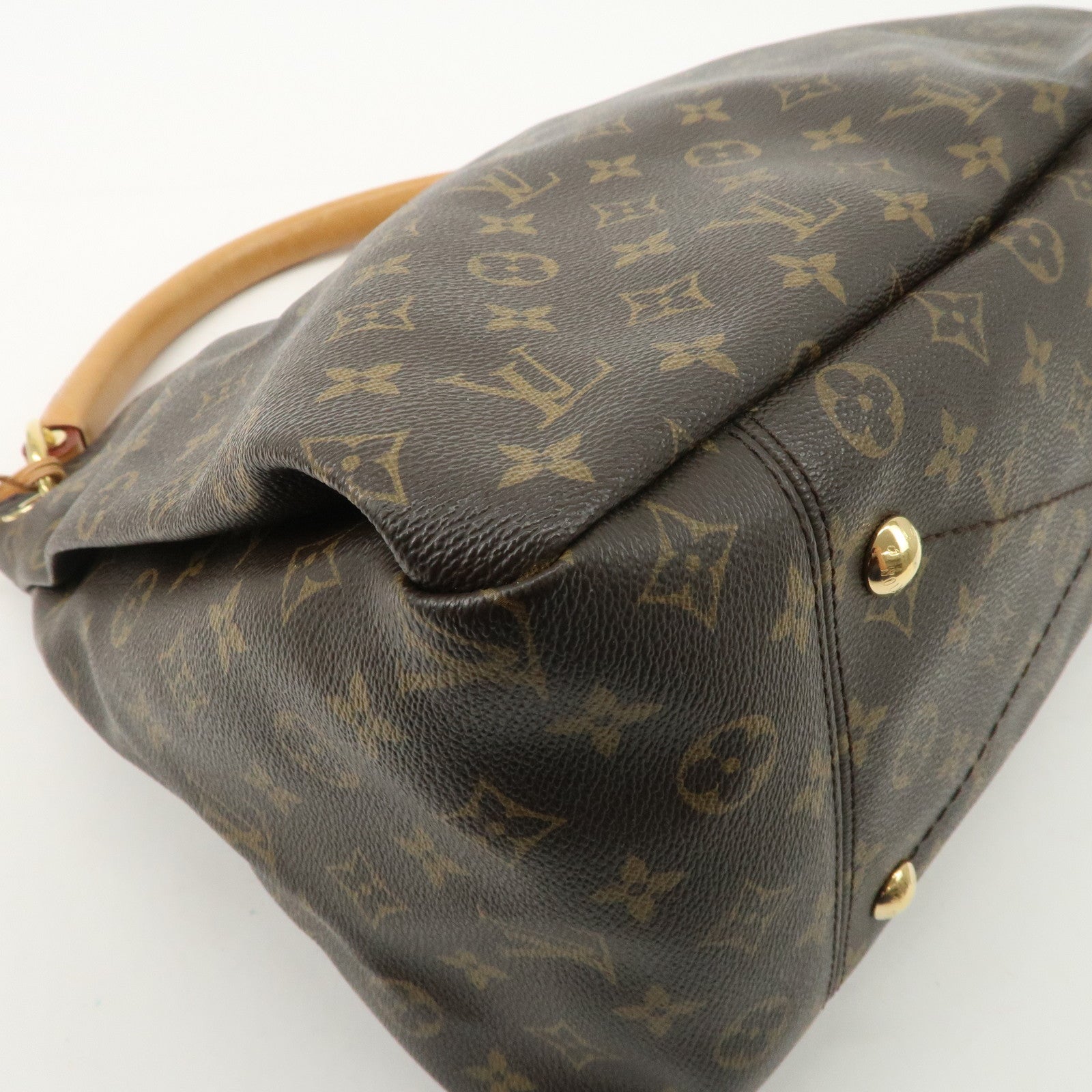 Louis Vuitton Monogram Artsy MM Shoulder Bag M40249 Brown Used