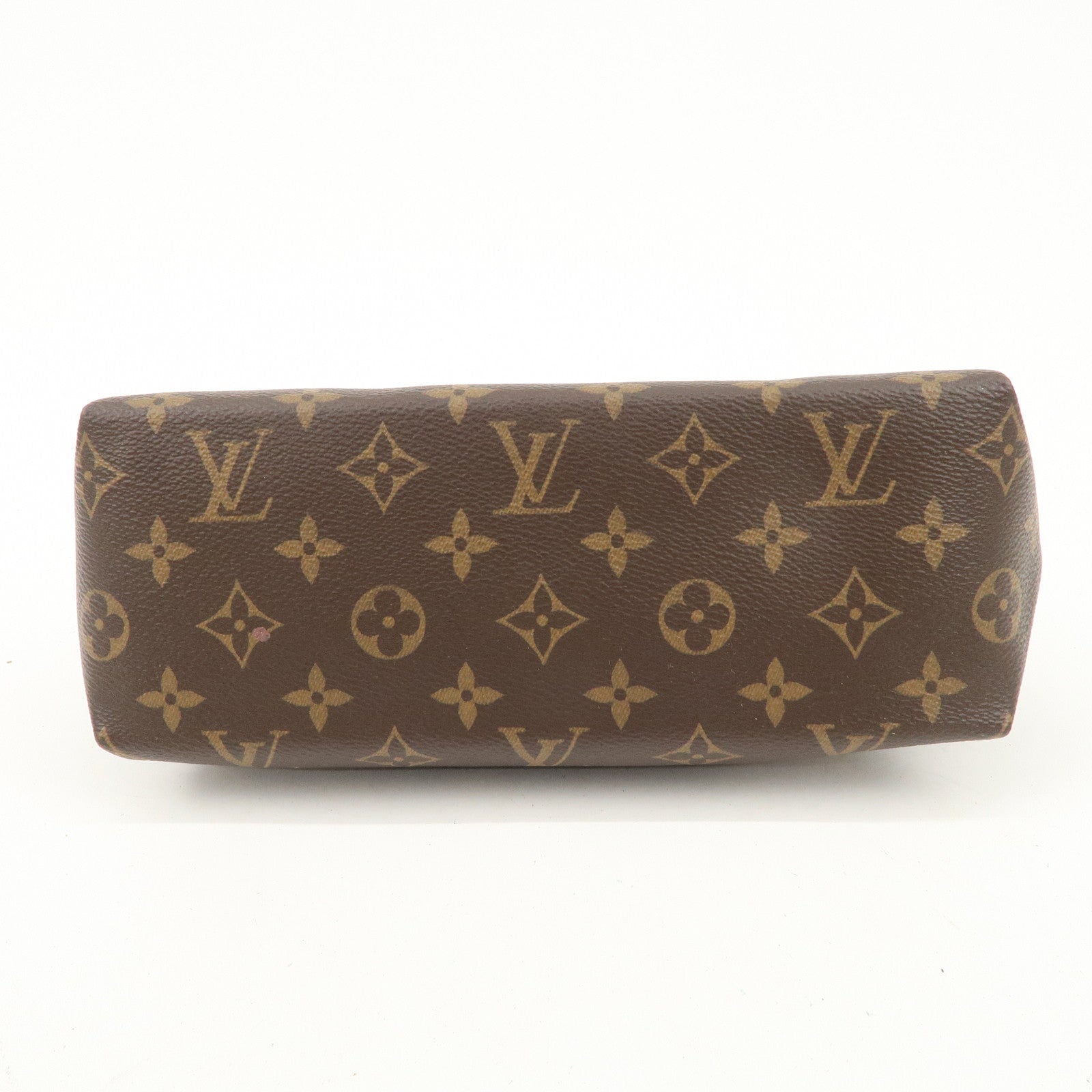 Louis Vuitton Monogram Pallas Beauty Case Brown Red M64123 Used