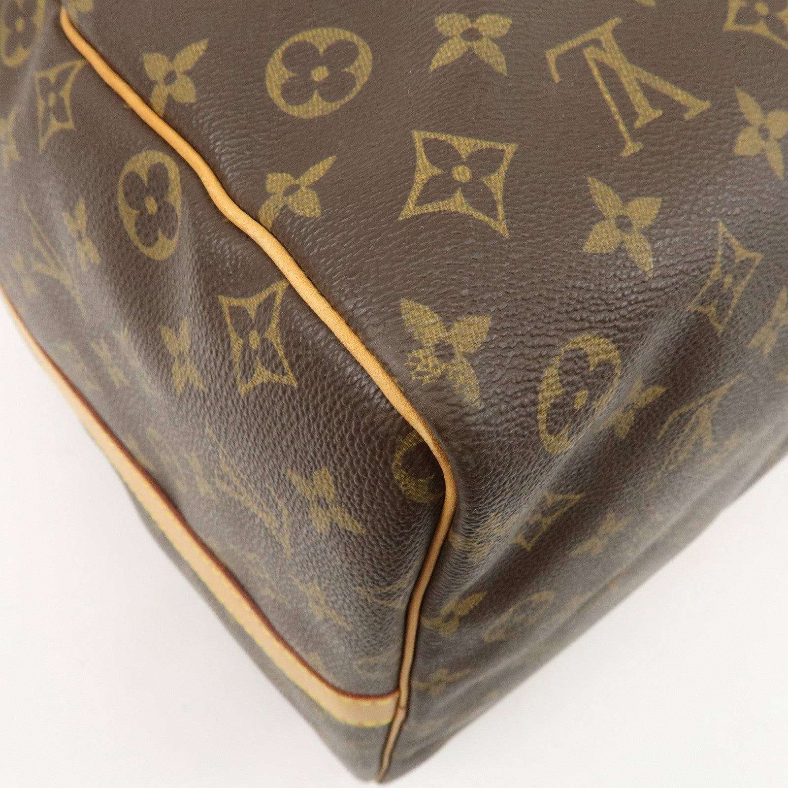 Louis Vuitton Monogram Keep All Bandouliere 60 Bag Brown M41412 Used