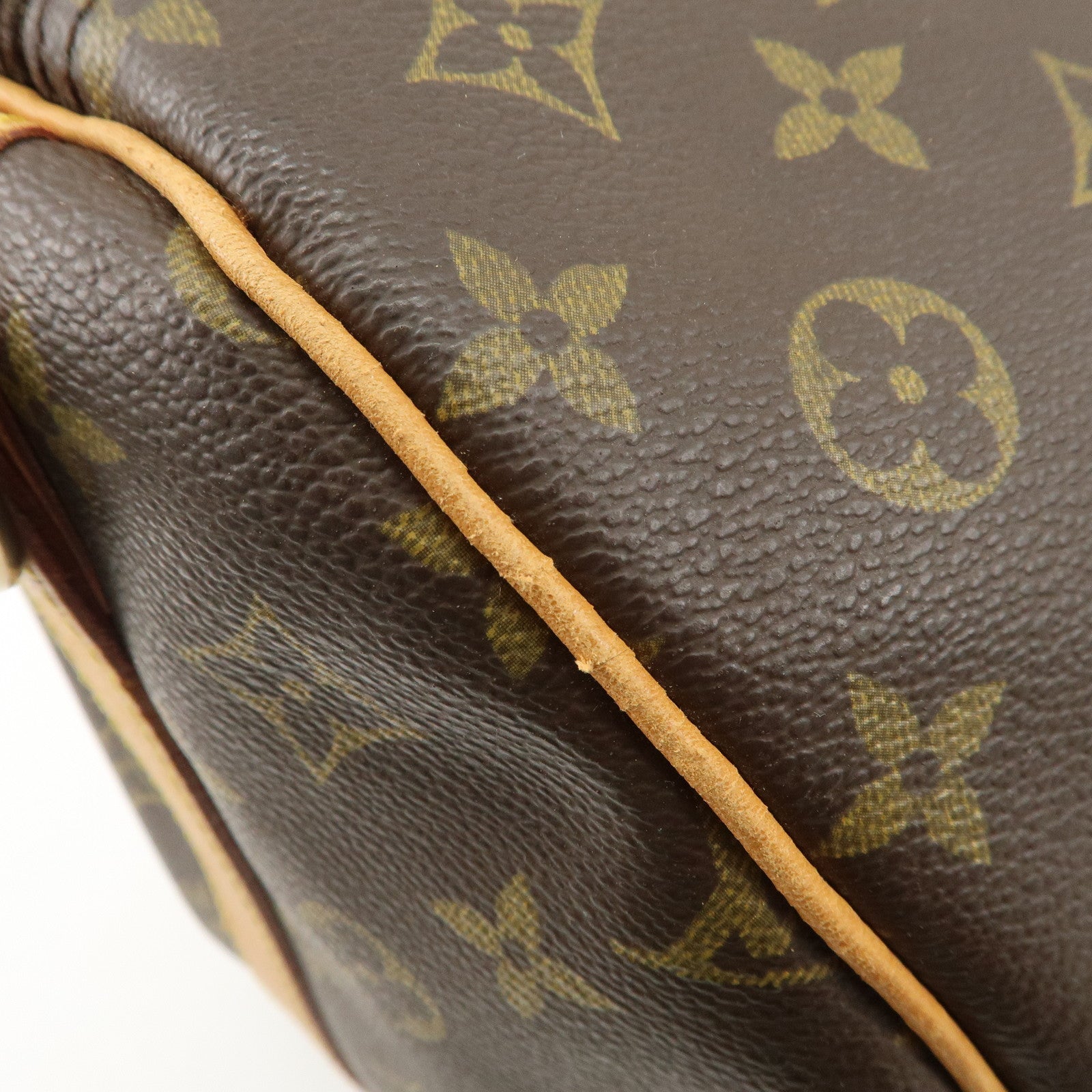 Louis Vuitton Monogram Keep All Bandouliere 60 Bag Brown M41412 Used