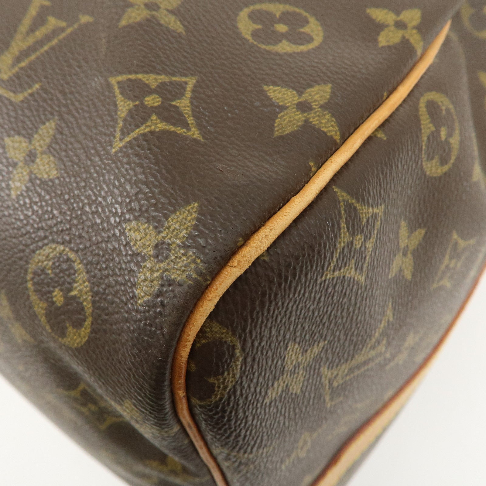 Louis Vuitton Monogram Keep All Bandouliere 60 Bag Brown M41412 Used