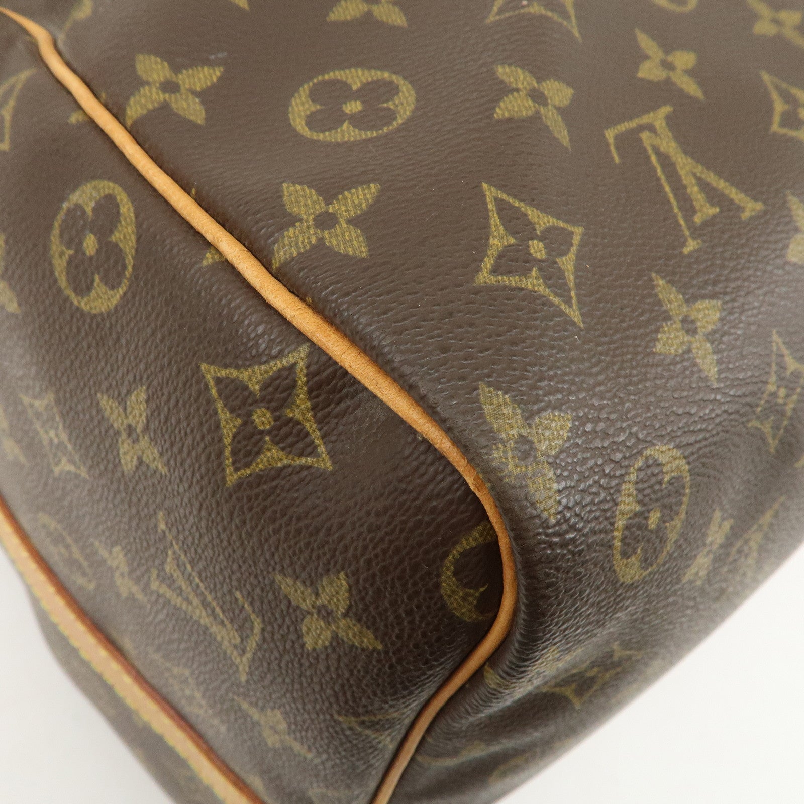 Louis Vuitton Monogram Keep All Bandouliere 60 Bag Brown M41412 Used