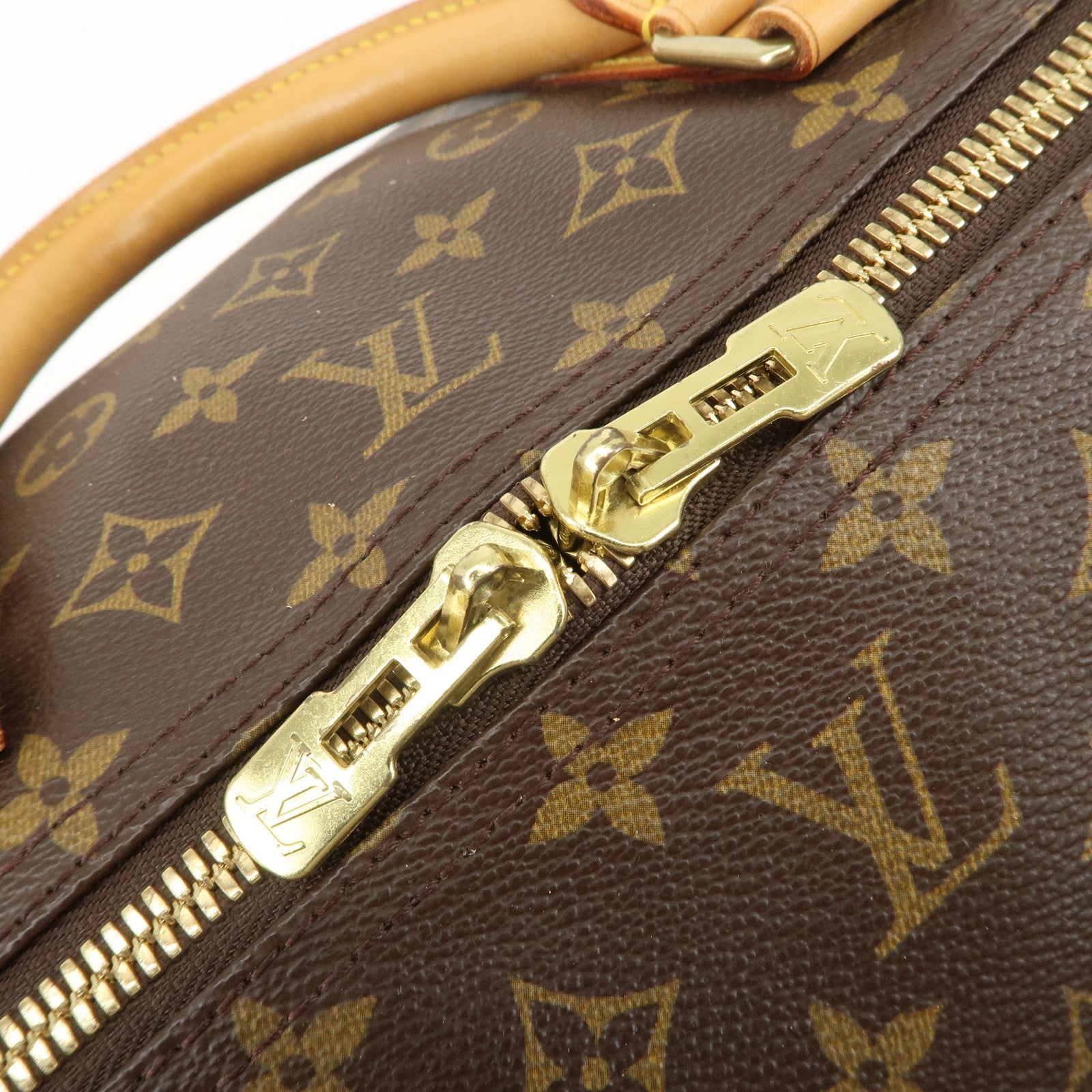 Louis Vuitton Monogram Keep All Bandouliere 60 Bag Brown M41412 Used