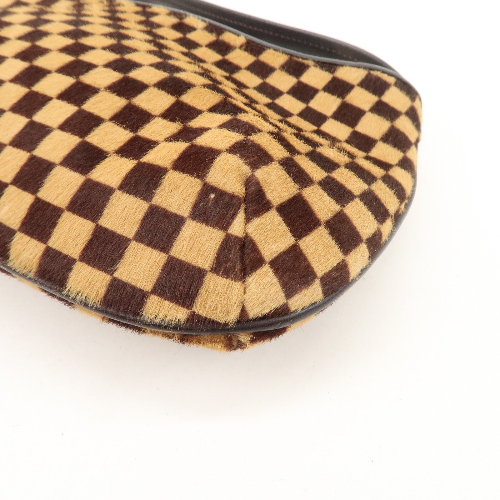 Louis Vuitton Damier Sauvage Tiger Hand Bag Brown M92132 Used