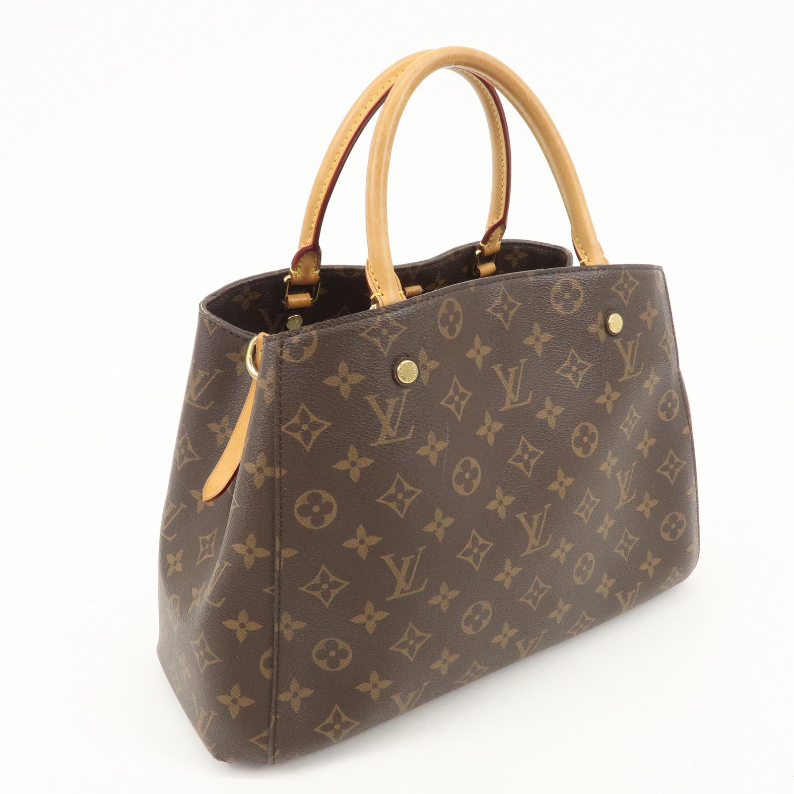 Louis Vuitton Monogram Montaigne MM 2Way Bag Hand Bag M41056 Used