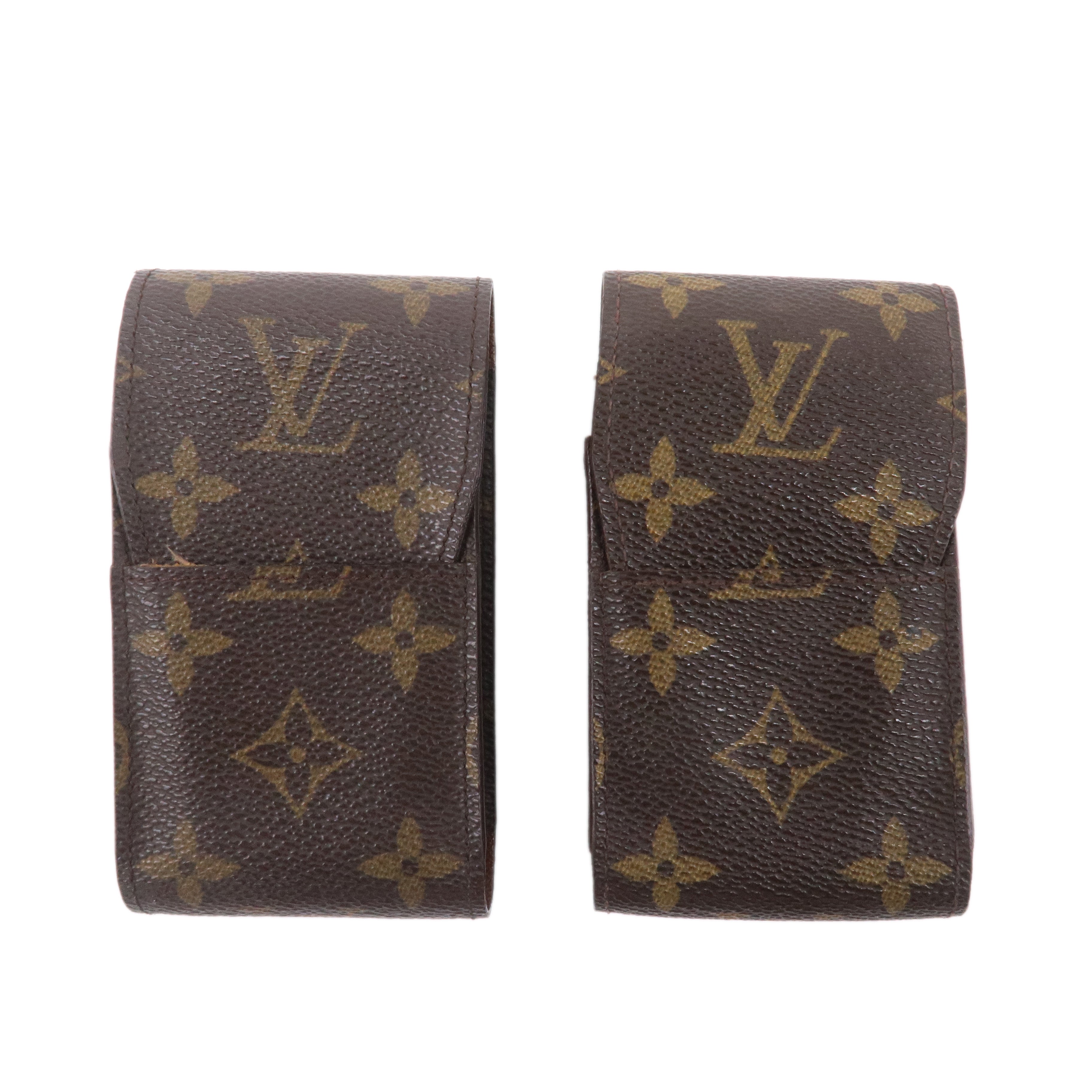 Louis Vuitton Monogram Set of 2 Etui Cigarette Case M63024