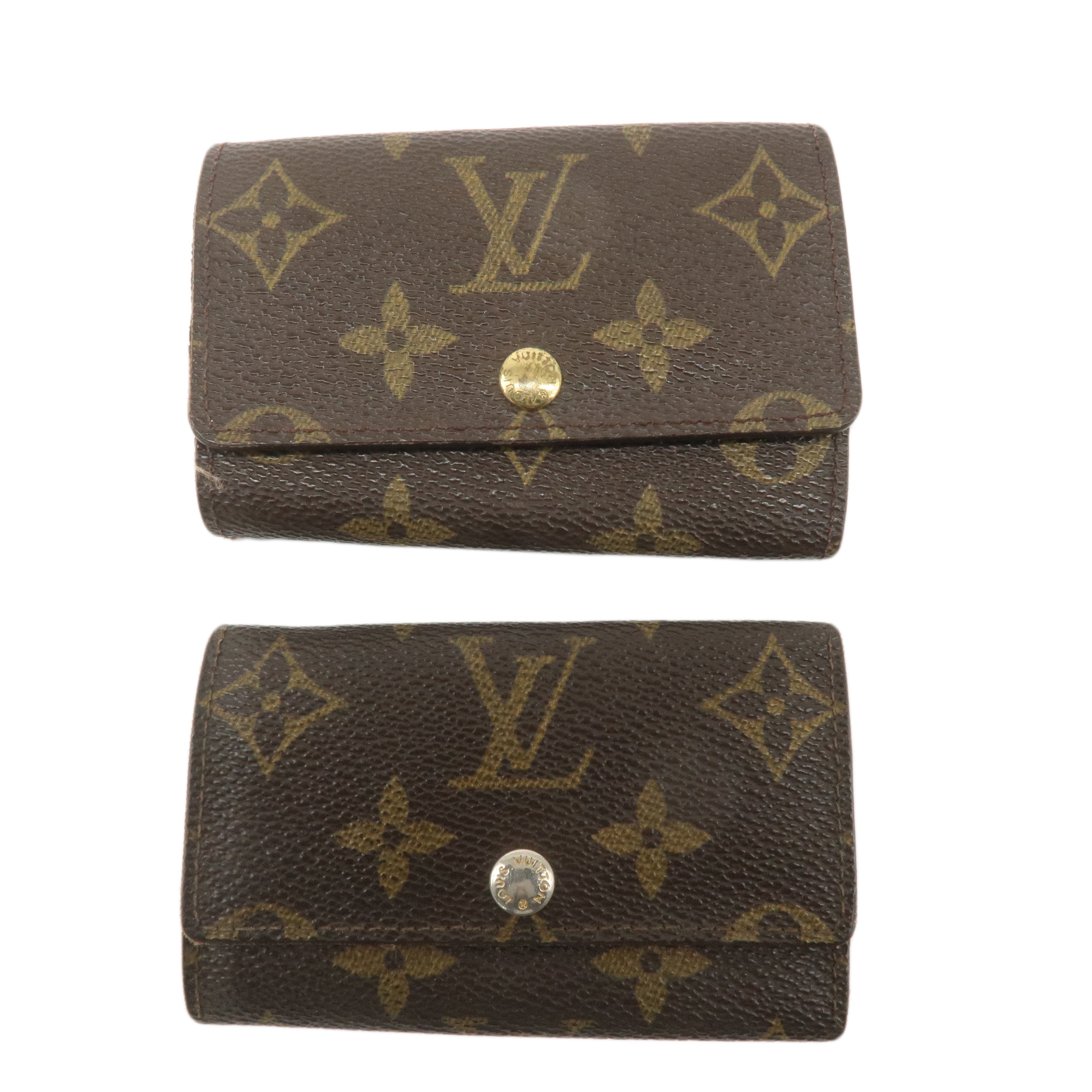 Louis Vuitton Monogram Set of 2 Multicles 6 Key Case M62630