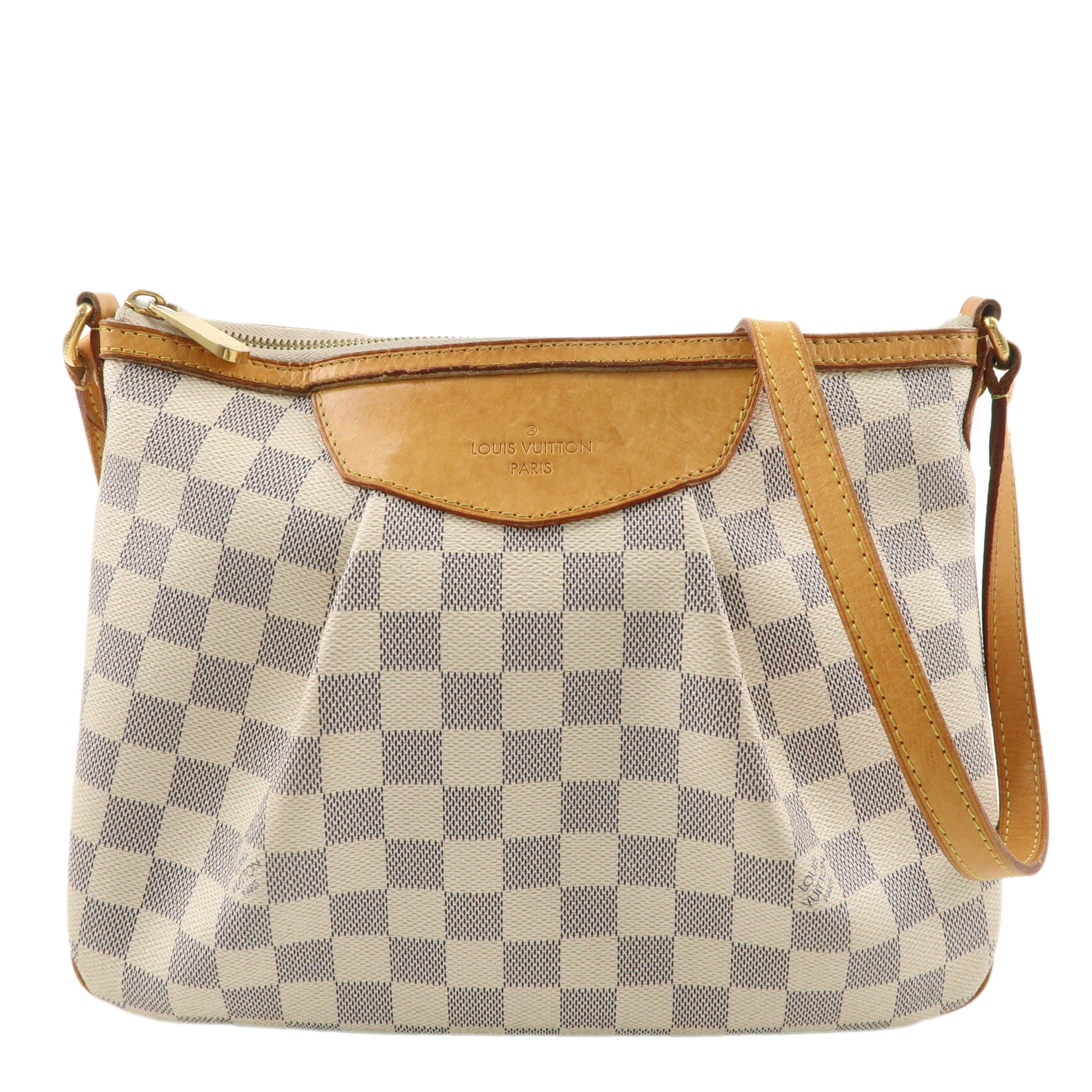 Louis Vuitton Damier Azur Siracusa PM Shoulder Bag N41113