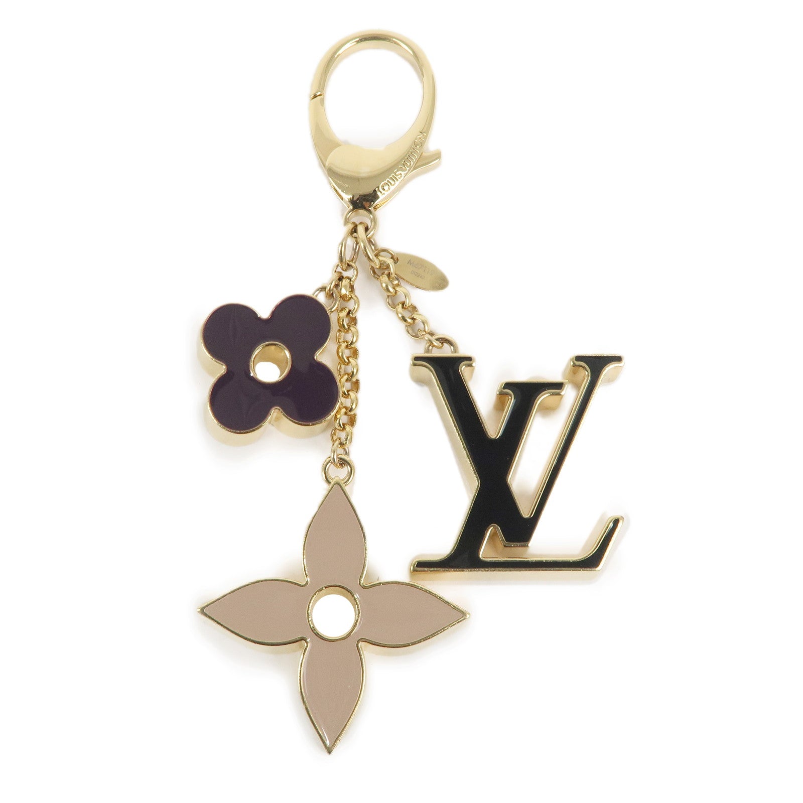 Louis-Vuitton-Fleur-de-Monogram-Key-Chain-Bag-Charm-M67119