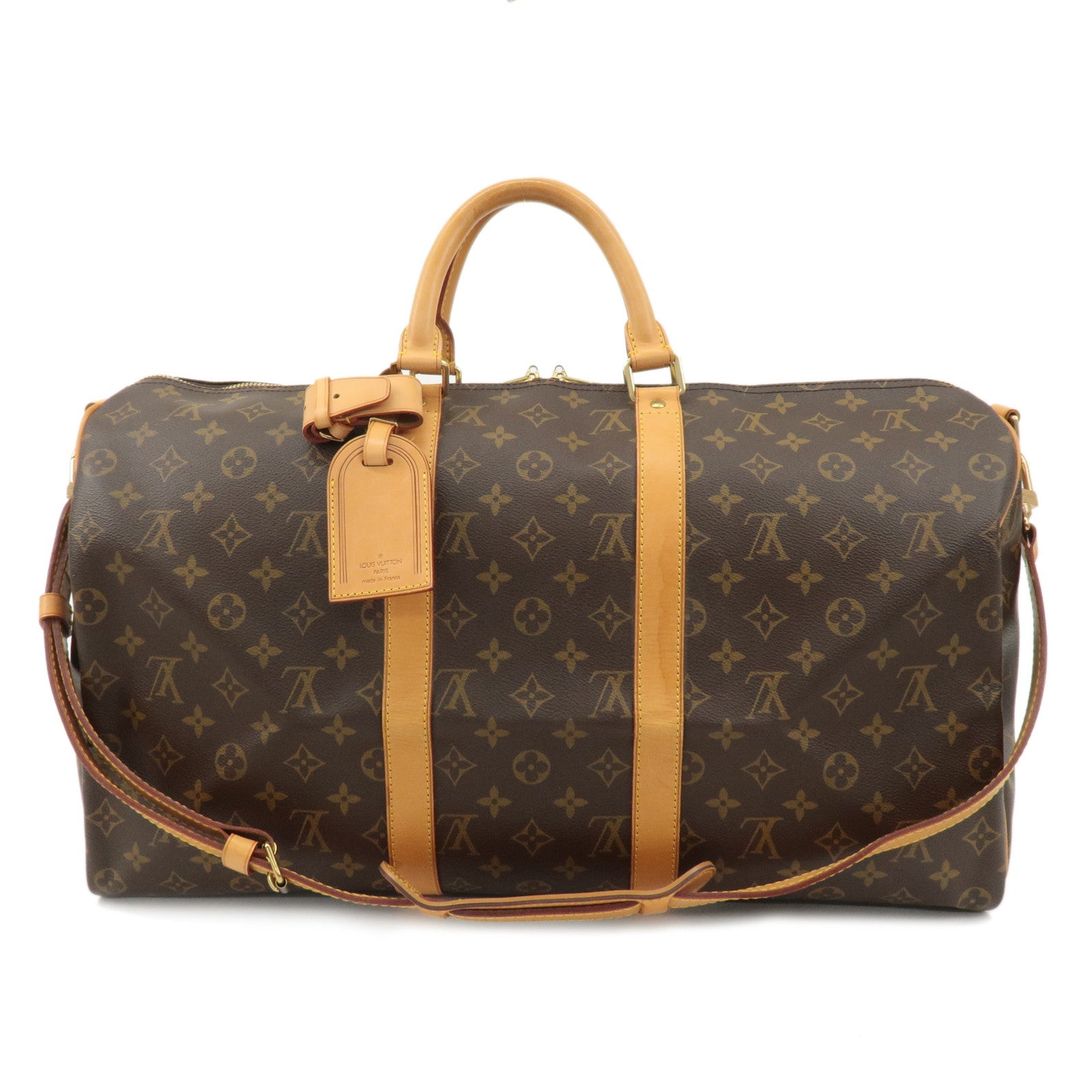 Louis-Vuitton-Monogram-Keep-All-50-Boston-Bag-Brown-M41416