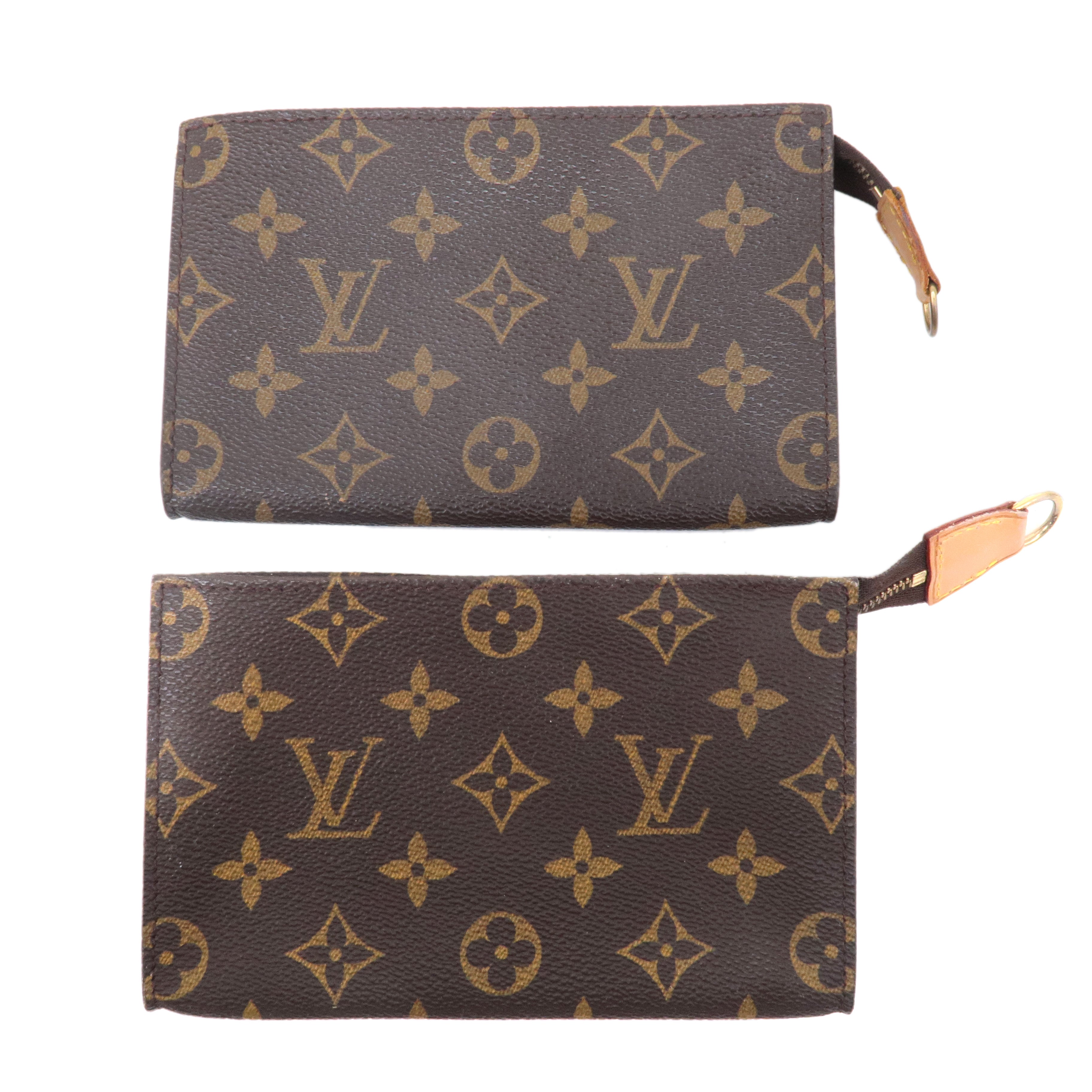 Louis Vuitton Set of 2 Monogram Pouch for Bucket PM Pouch