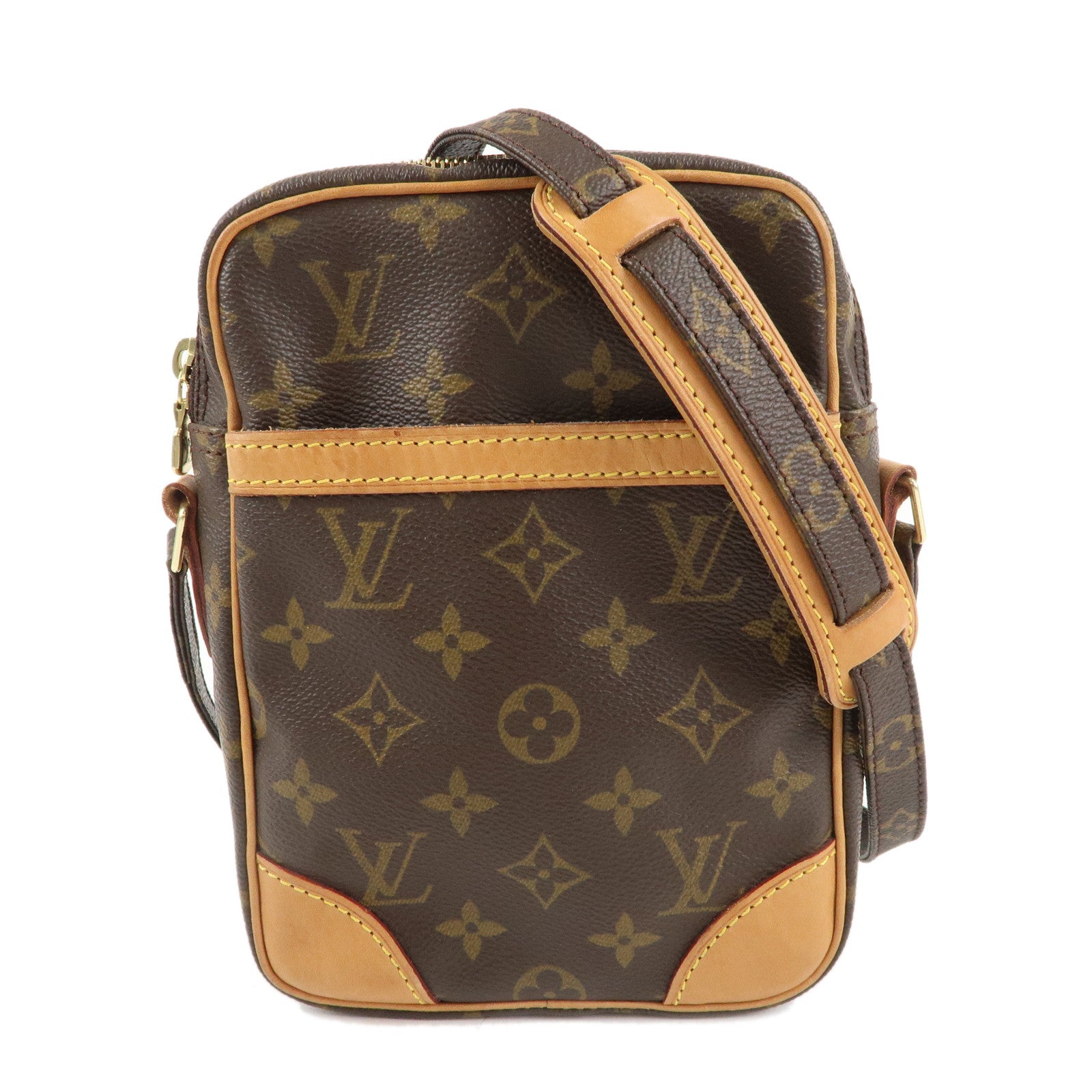 Louis Vuitton Monogram Danube Shoulder Bag Brown M45266