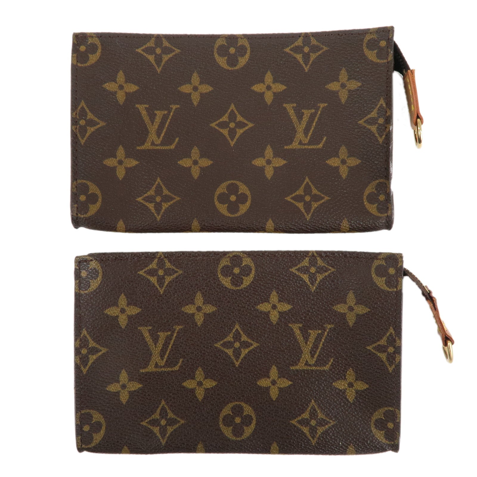 Louis-Vuitton-Monogram-Set-of-2-Pouch-for-Bucket-PM-Bag-Brown