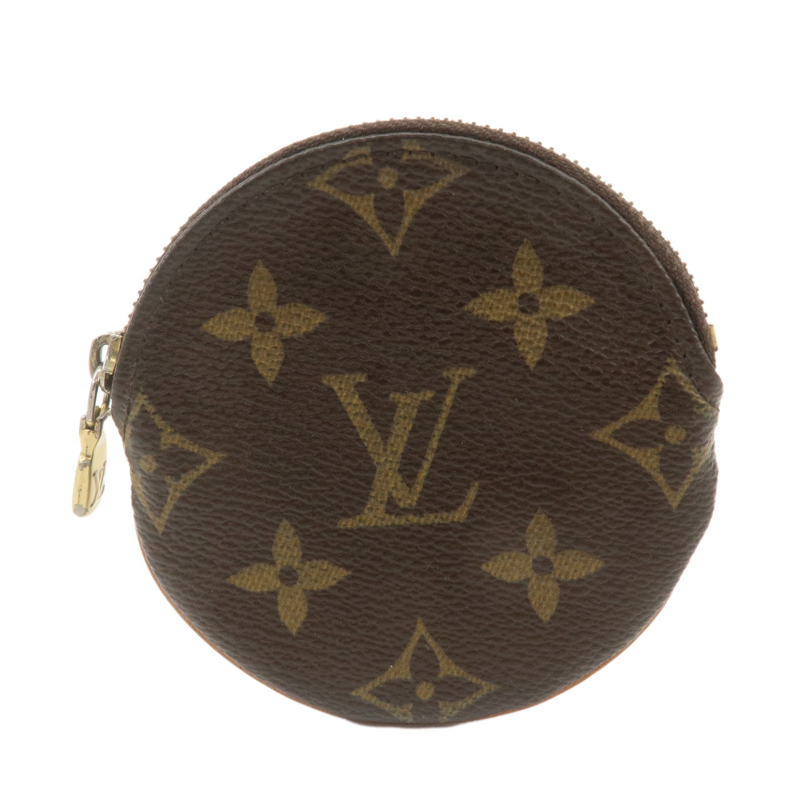 Louis Vuitton Monogram Porte Monnaie Rond Coin Case M61926