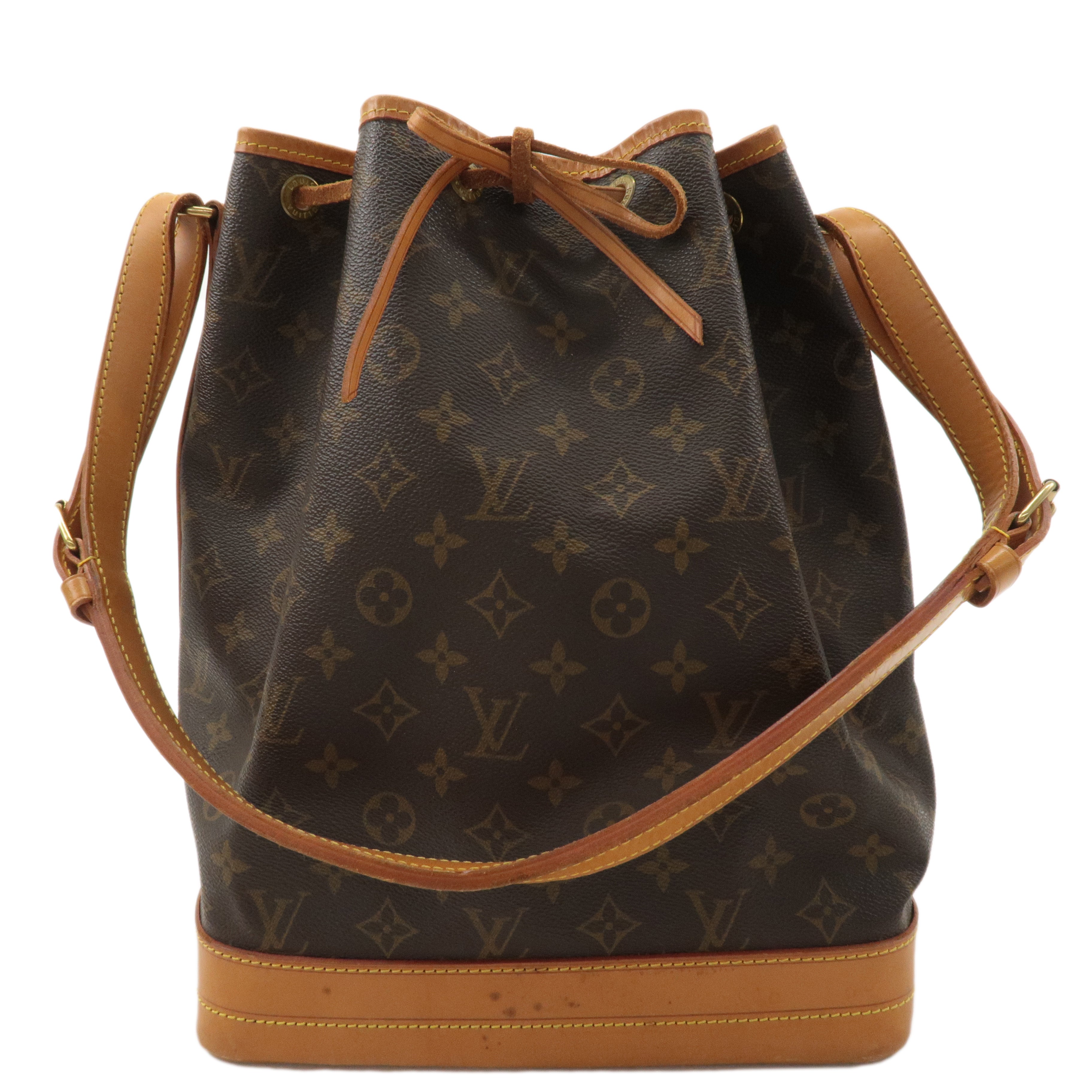 Louis Vuitton Monogram Noe Shoulder Bag Hand Bag Brown M42224