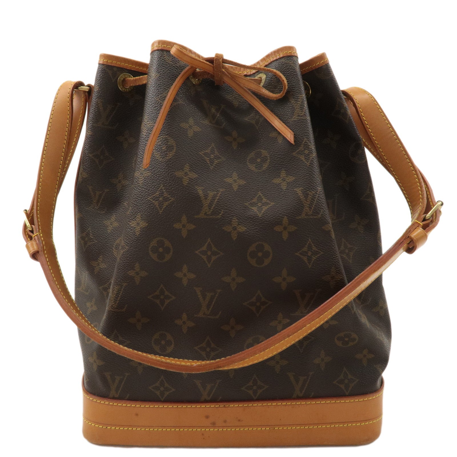 Louis-Vuitton-Monogram-Noe-Shoulder-Bag-Hand-Bag-Brown-M42224