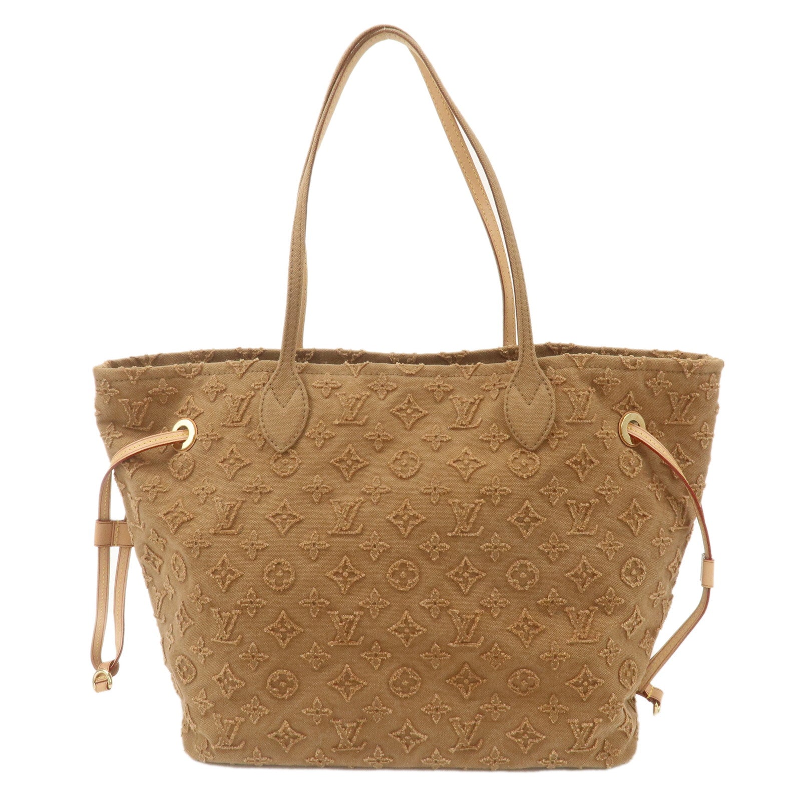 Louis Vuitton Monogram Stone Neverfull MM Tote Bag M40833