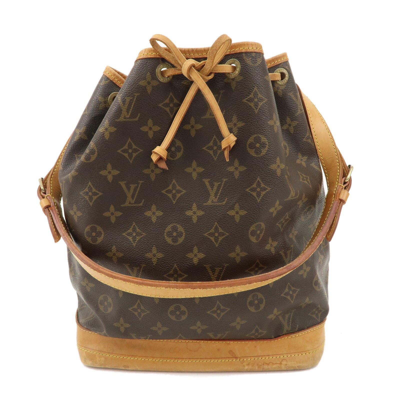 Louis-Vuitton-Monogram-Noe-Shoulder-Bag-Hand-Bag-Brown-M42224