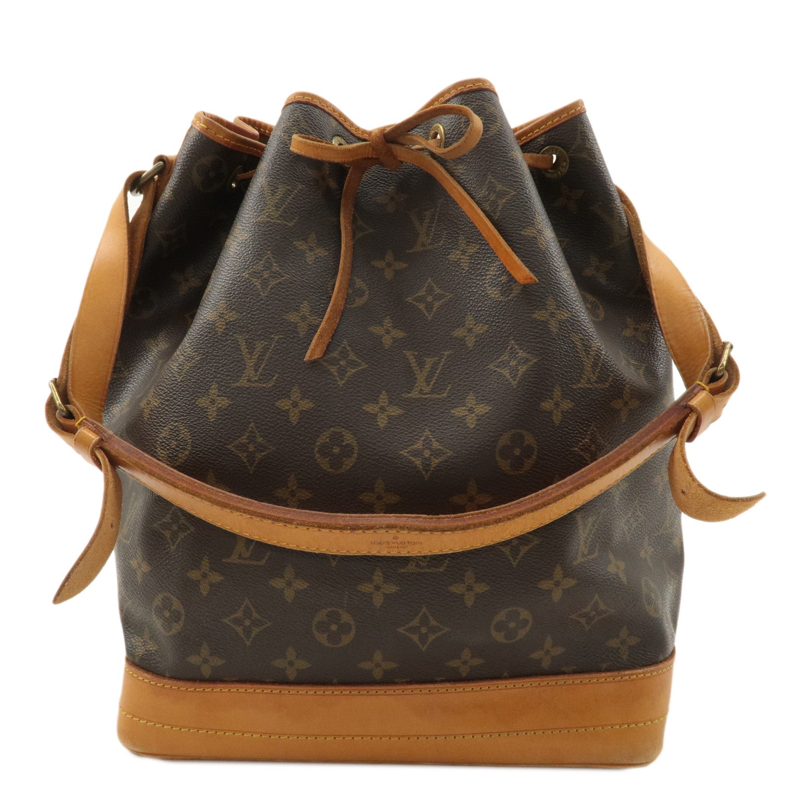 Louis-Vuitton-Monogram-Noe-Shoulder-Bag-Hand-Bag-Brown-M42224