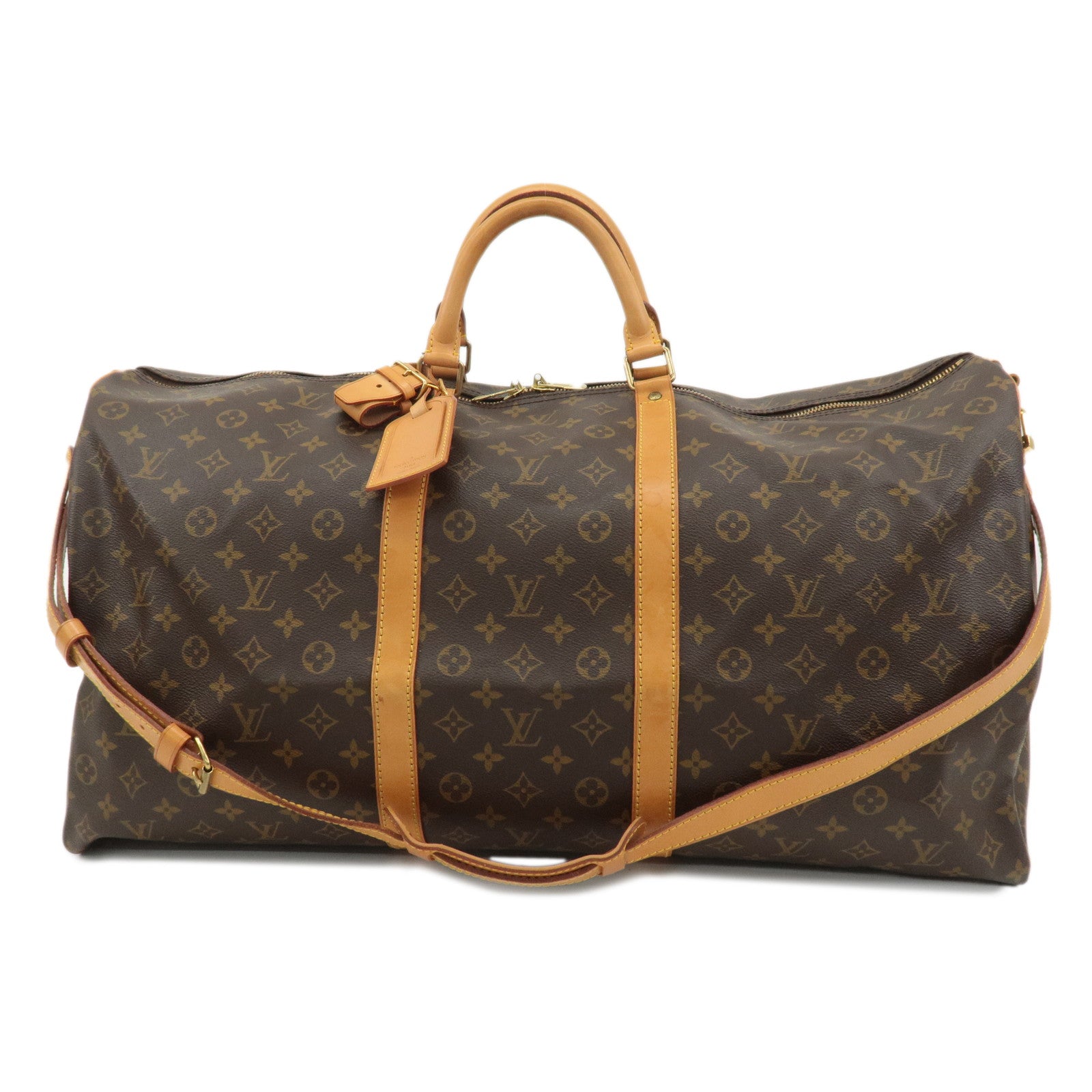 Louis Vuitton Monogram Keep All Bandouliere 60 Bag M41412