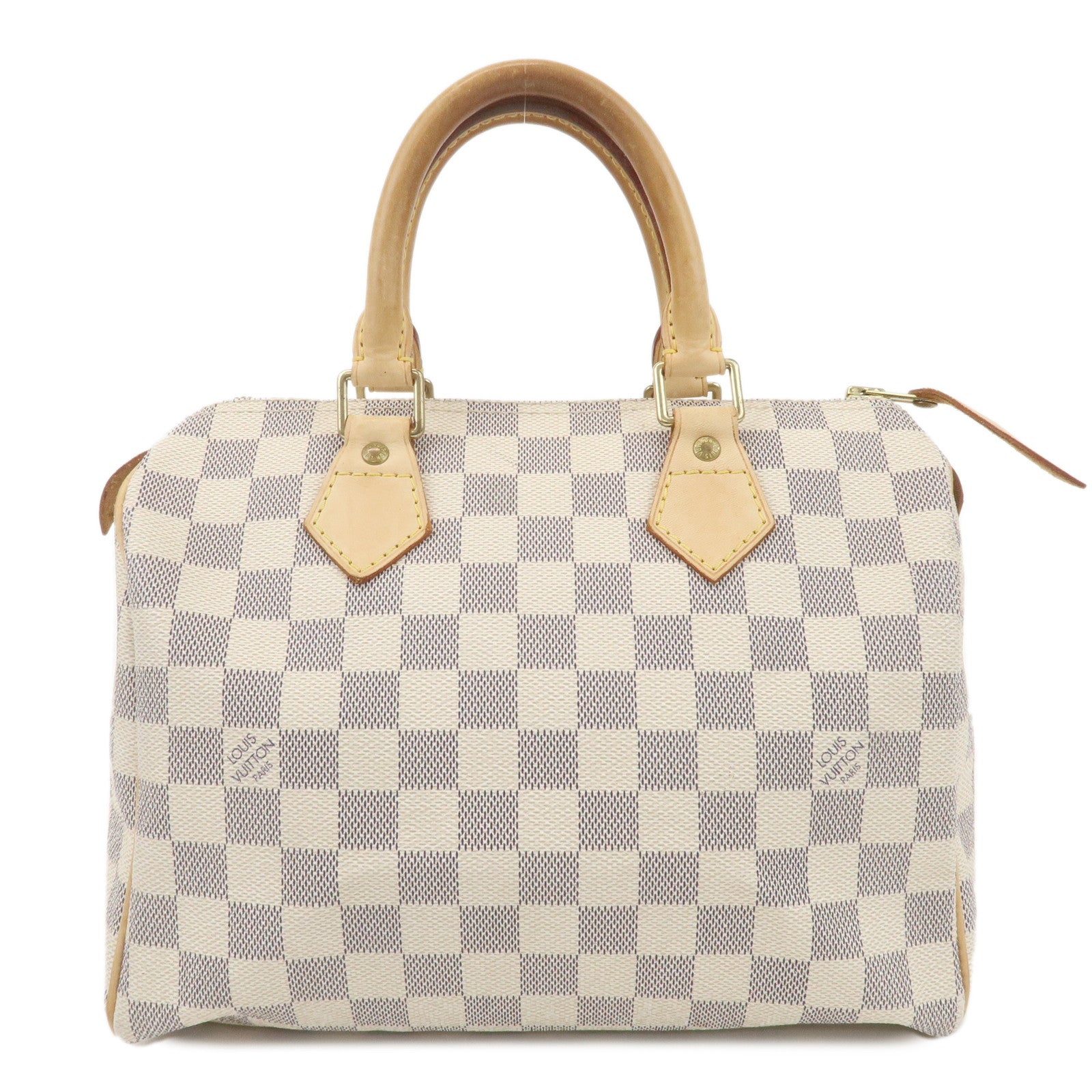 Louis Vuitton Damier Azur Speedy 25 Boston Hand Bag N41534