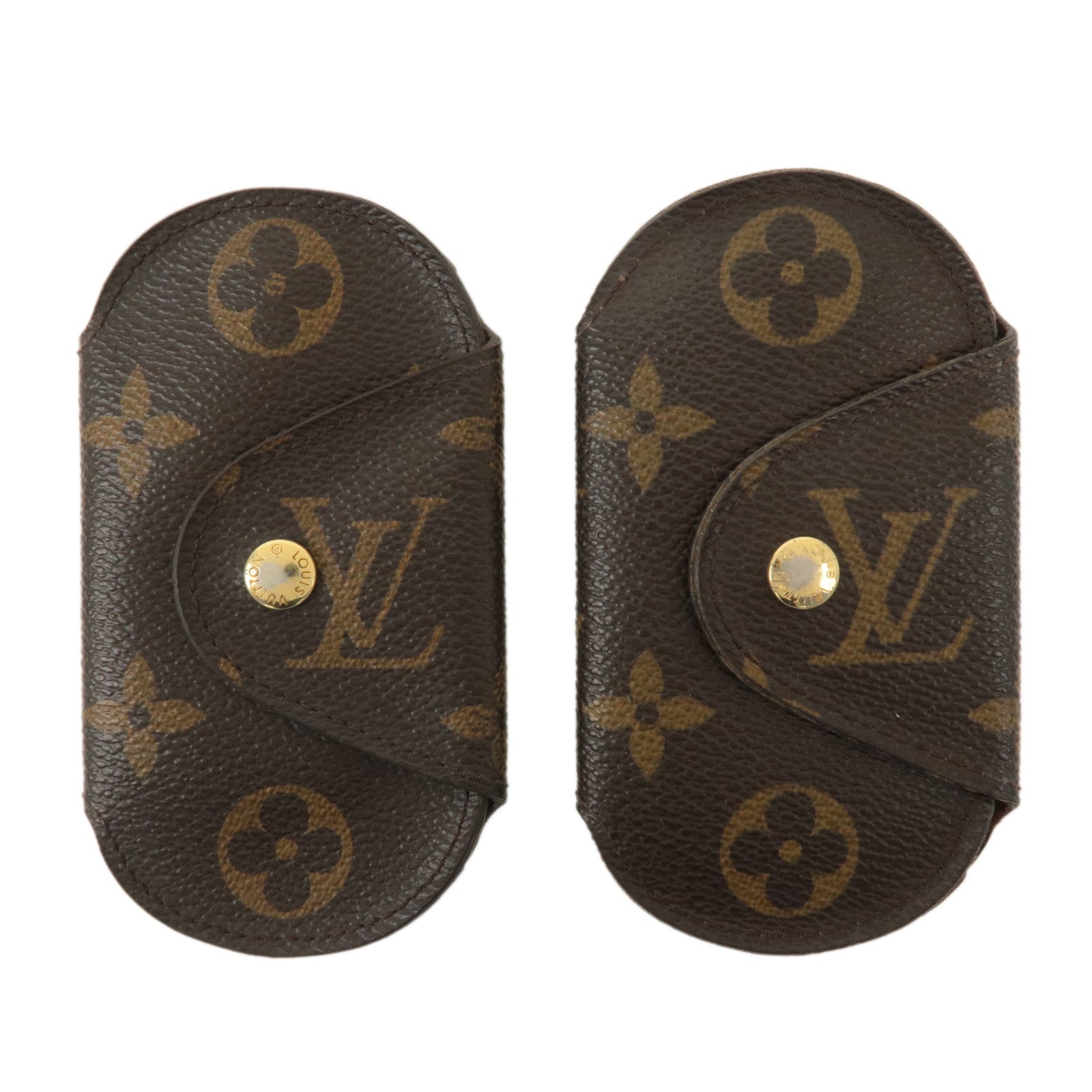 Louis Vuitton Monogram Set of 2 Multicles Rond PM Key Case M60115