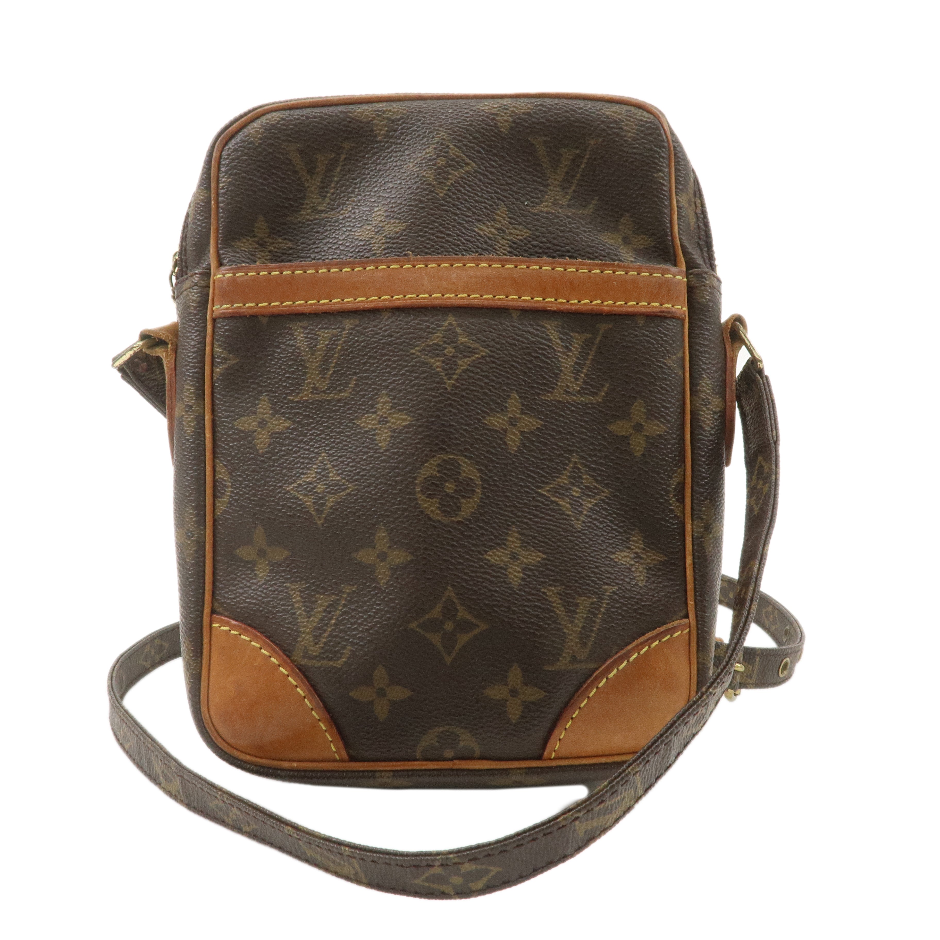 Louis Vuitton Monogram Danube Shoulder Bag Brown M45266