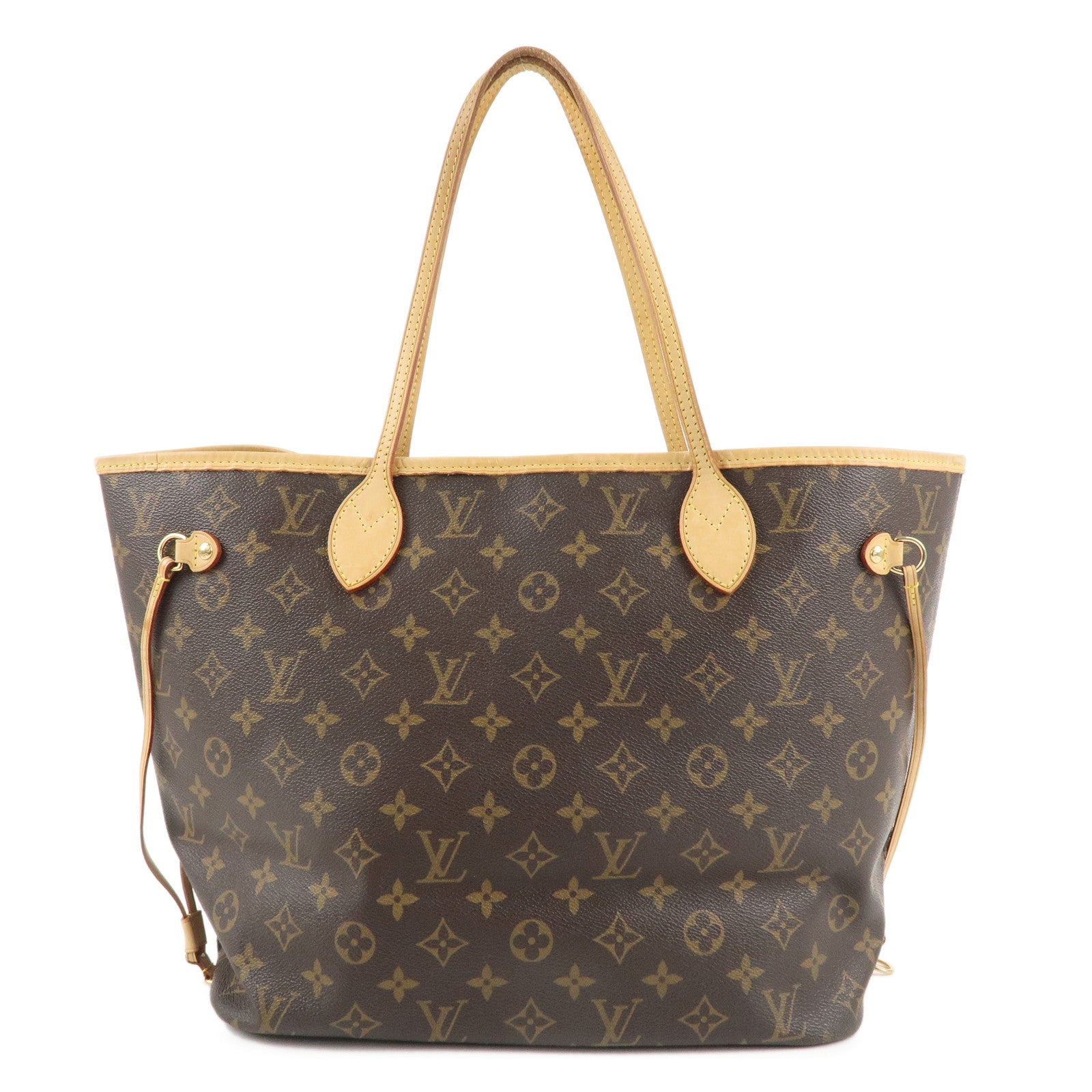 Louis-Vuitton-Monogram-Neverfull-MM-Tote-Bag-Brown-M40156