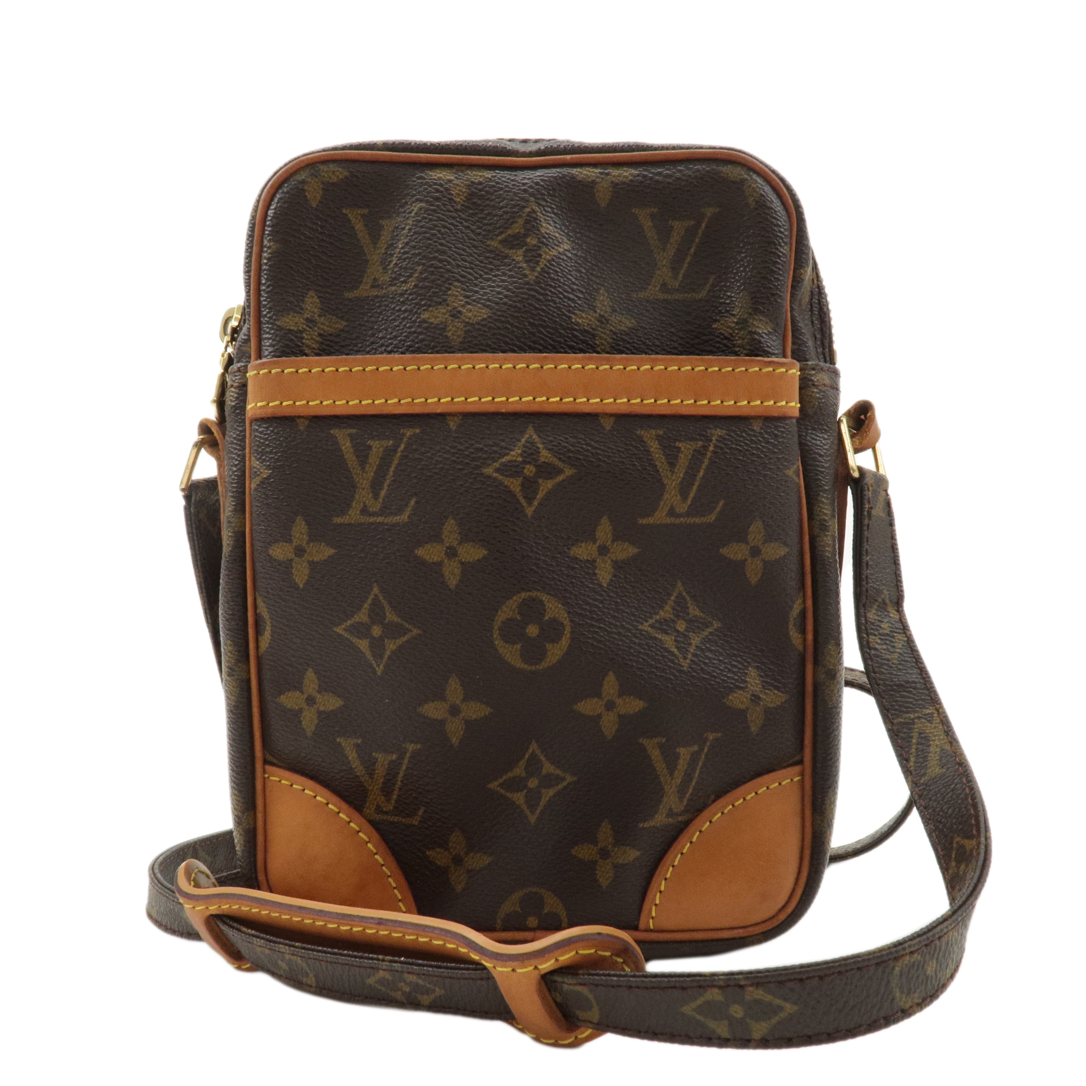 Louis Vuitton Monogram Danube Shoulder Bag Brown M45266