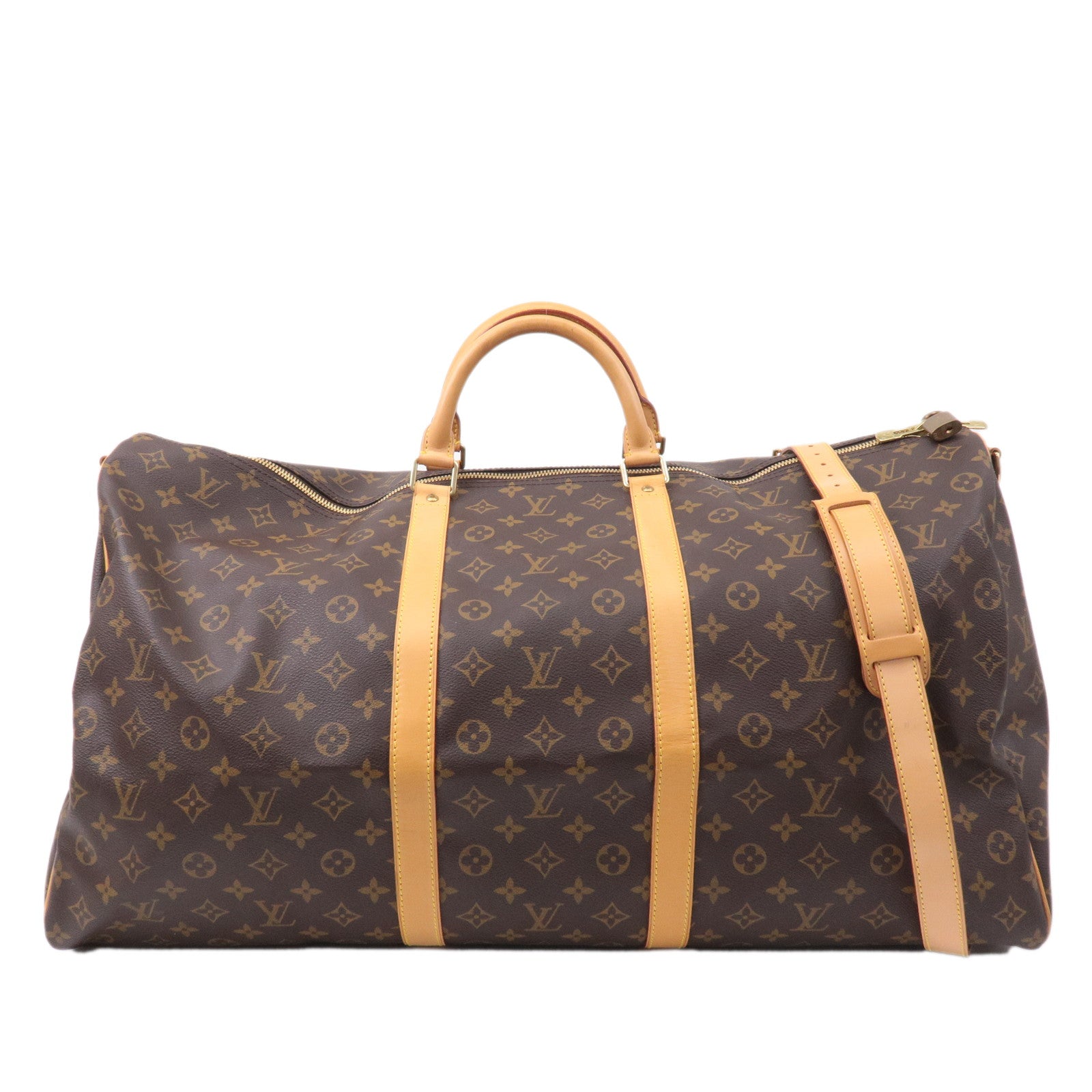 Louis Vuitton Monogram Keep All Bandouliere 60 Bag M41412