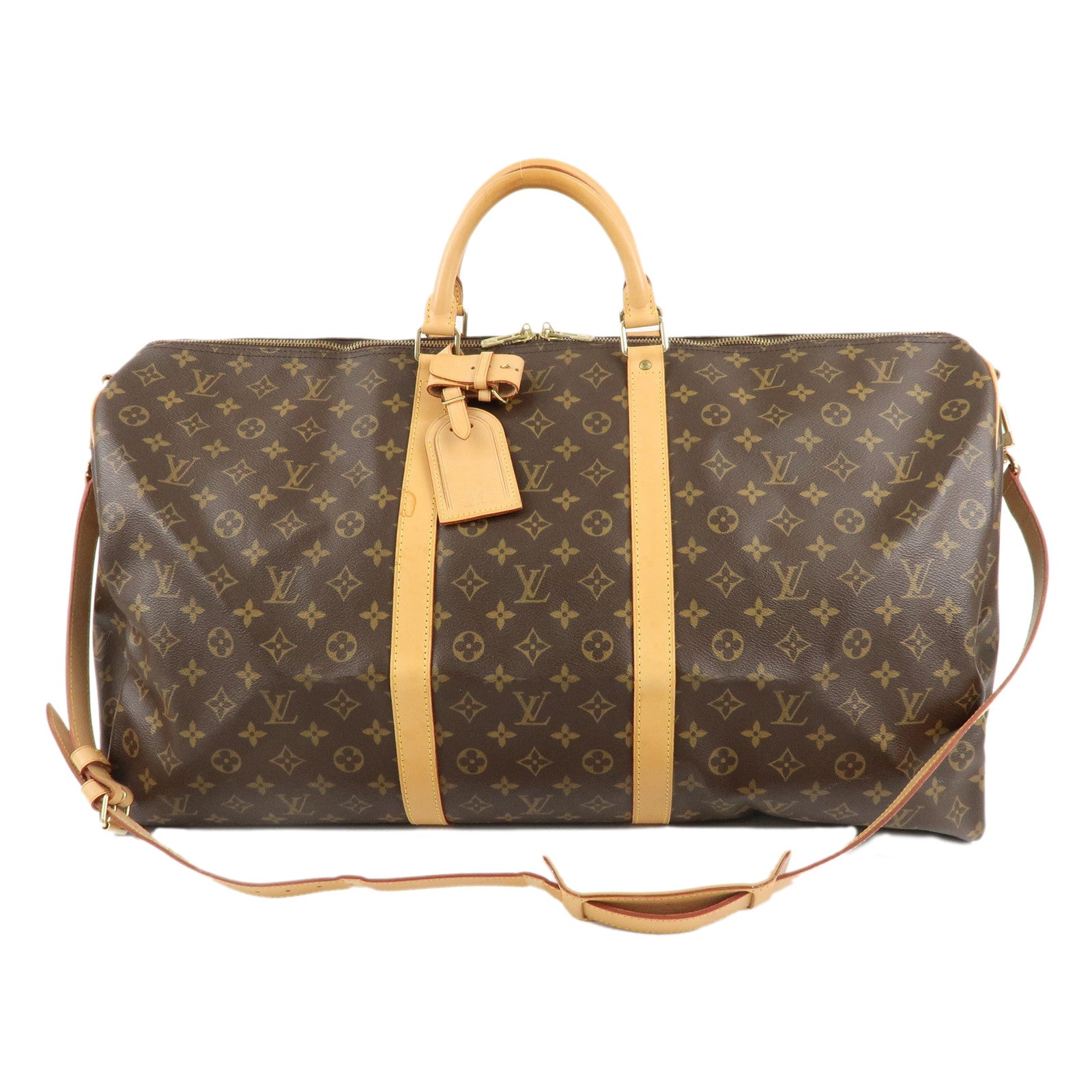 Louis-Vuitton-Monogram-Keep-All-Bandouliere-60-Bag-M41412