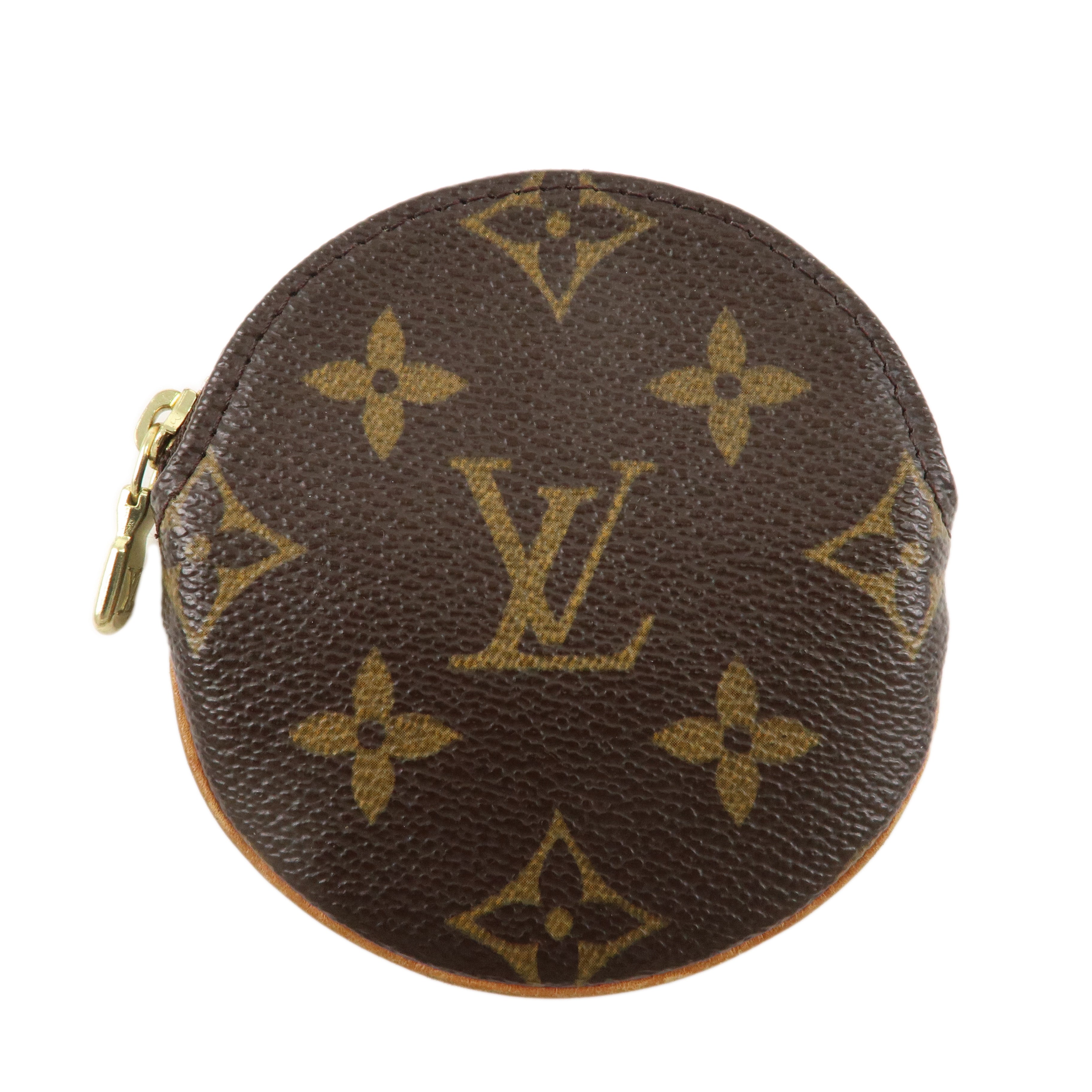 Louis Vuitton Monogram Porte Monnaie Rond Coin Case M61926