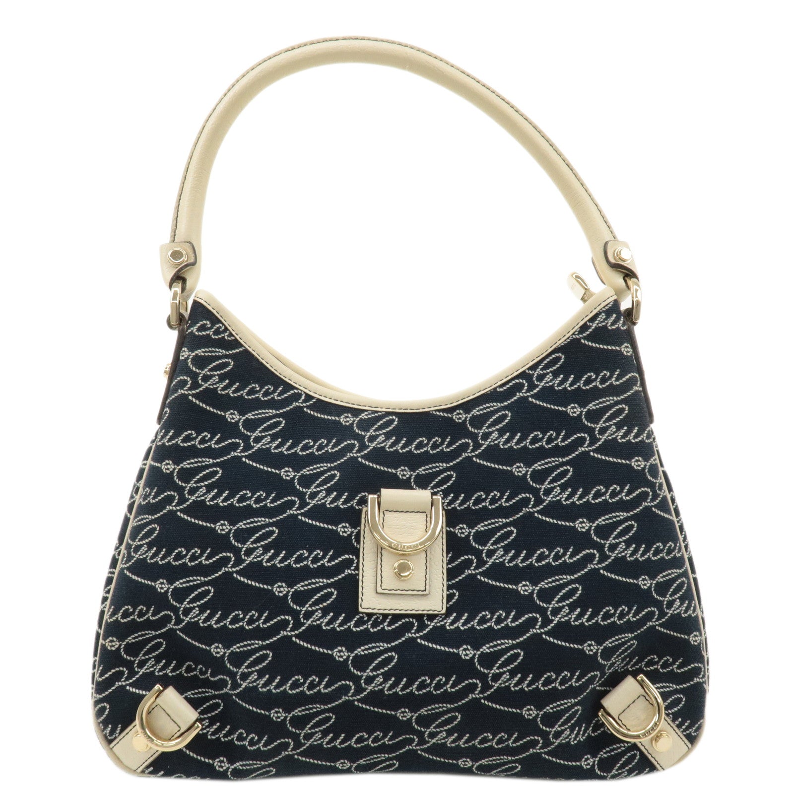 GUCCI-Abbey-GG-Canvas-Leather-Shoulder-Bag-Navy-Ivory-130738