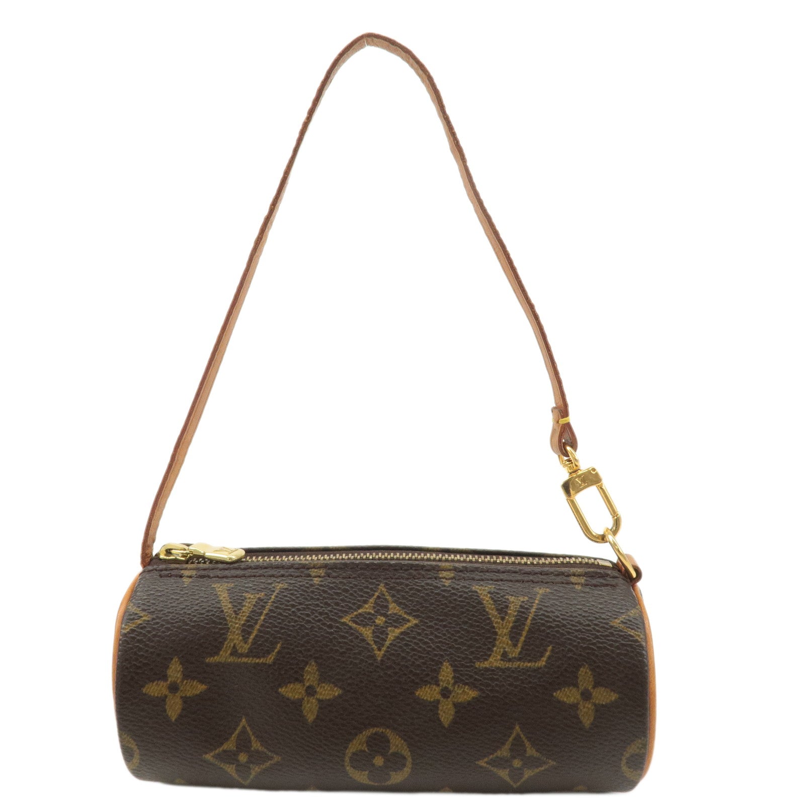 Louis-Vuitton-Monogram-Mini-Pouch-for-Papillon-Bag-Brown