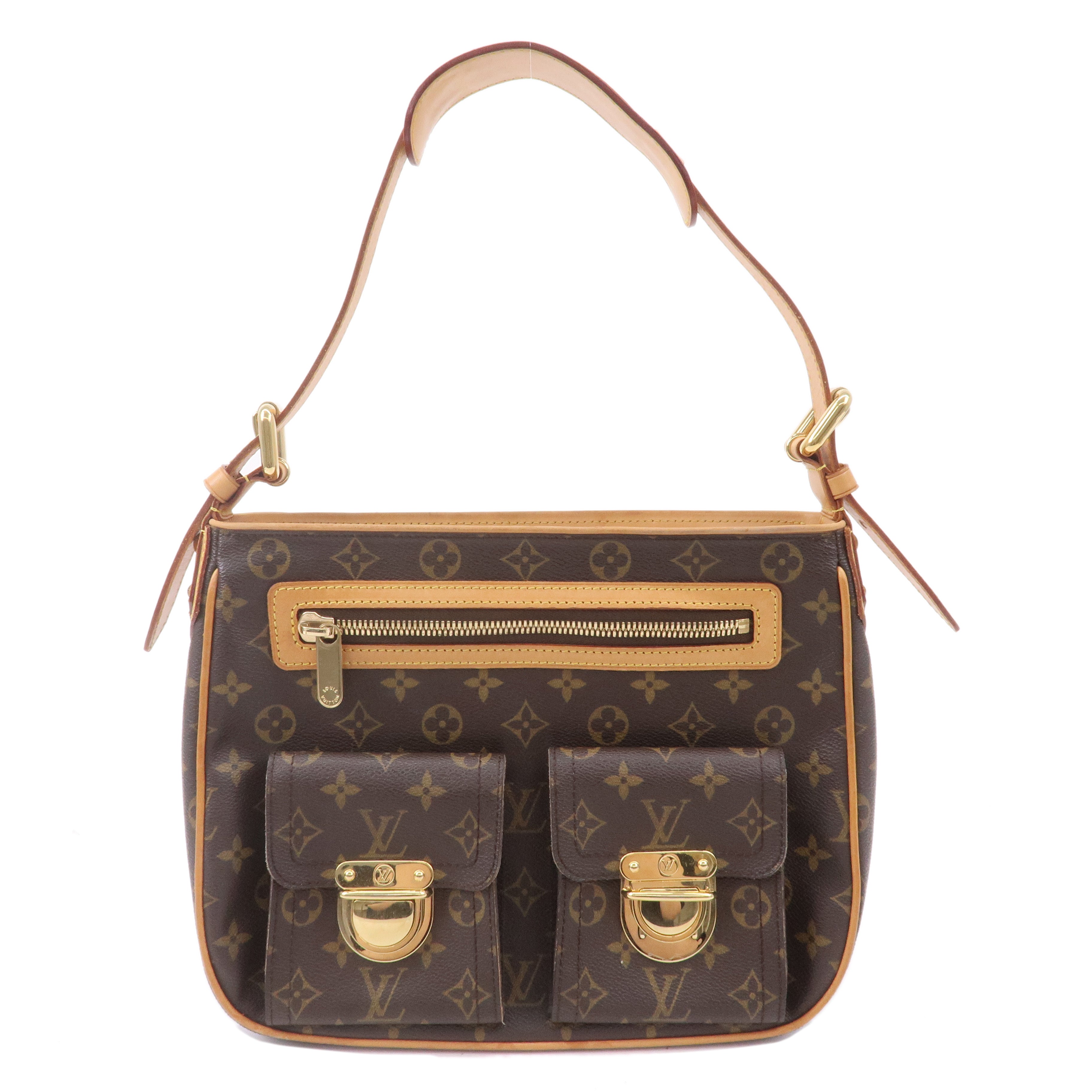 Louis-Vuitton-Monogram-Hudson-GM-Shoulder-Bag-Brown-M40045