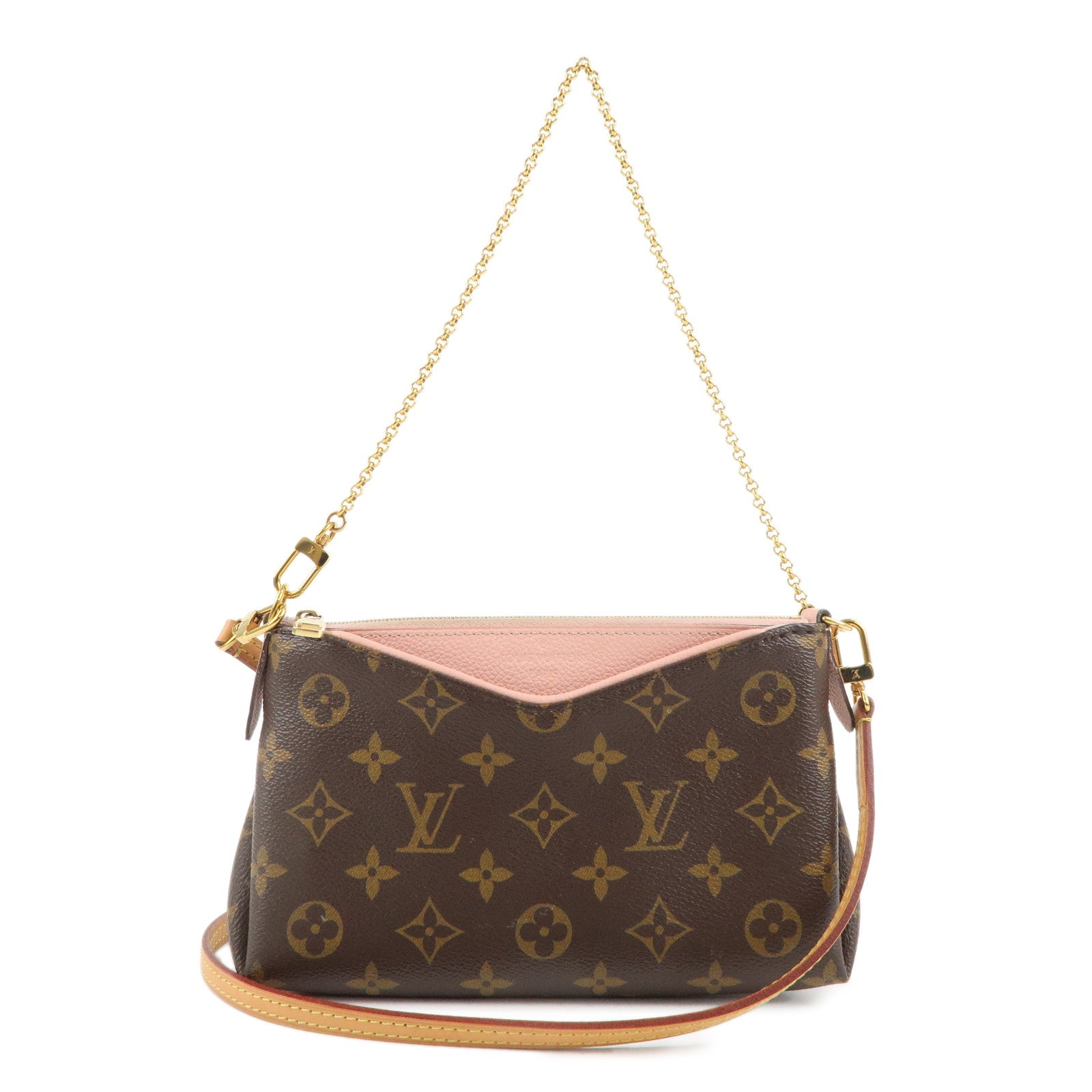 Louis-Vuitton-Monogram-Pallas-Clutch-2Way-Shoulder-Bag-Pink-M44037