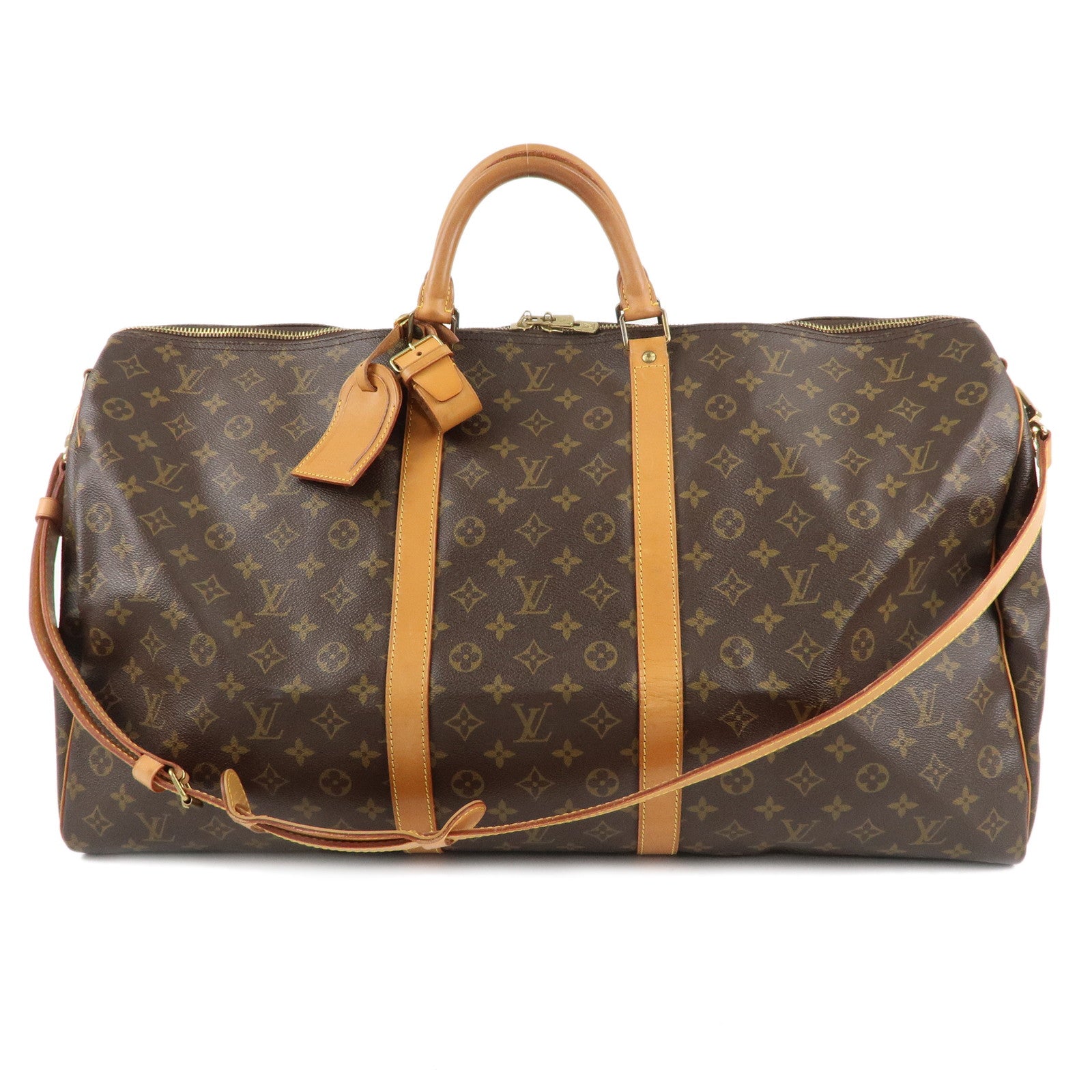 Louis Vuitton Monogram Keep All Bandouliere 60 Bag M41412