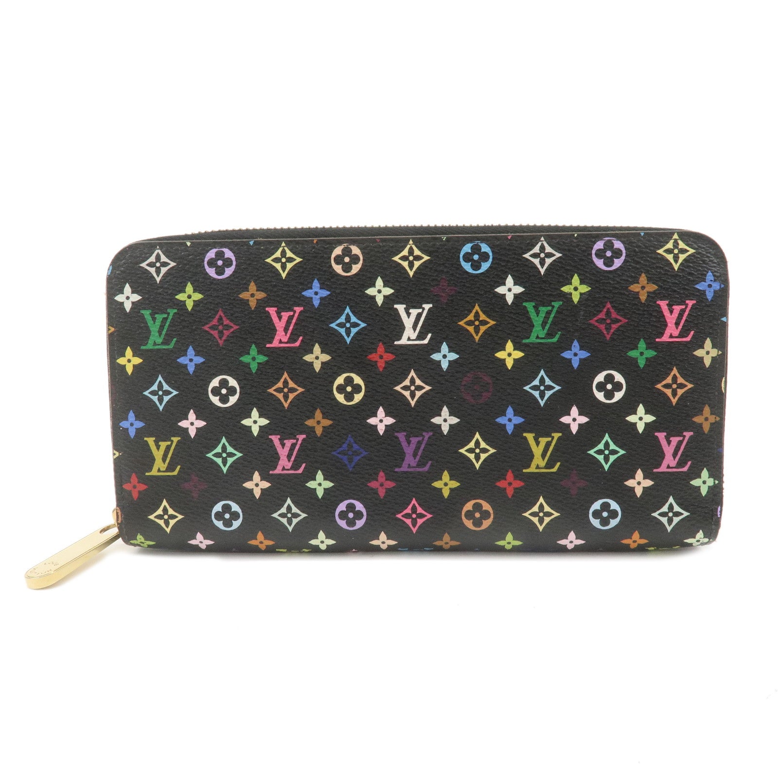 Louis-Vuitton-Monogram-Multi-Color-Zippy-Wallet-Noir-M60244