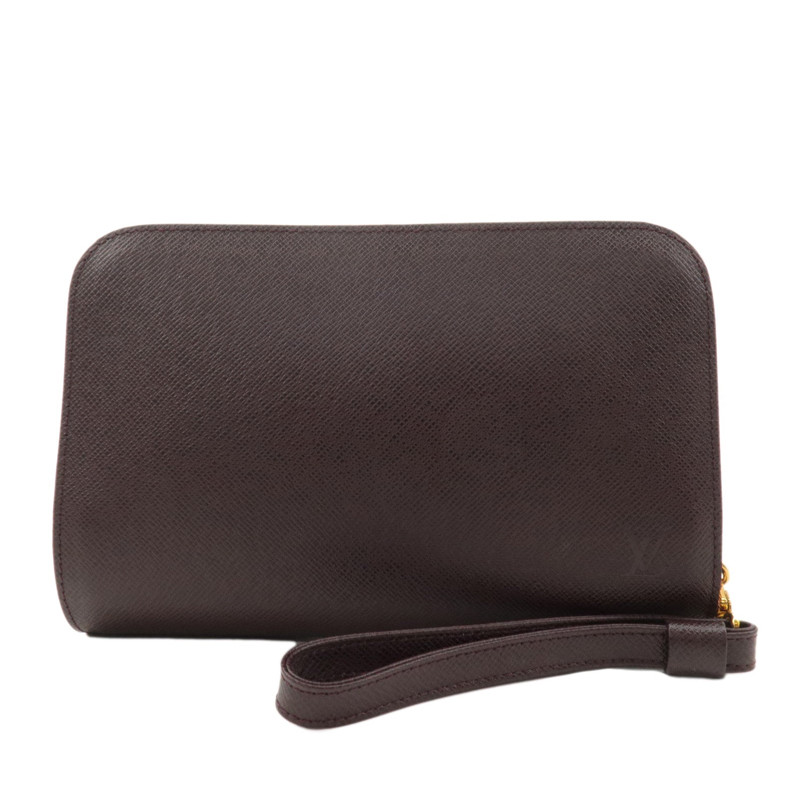 Louis-Vuitton-Taiga-Baikal-Clutch-Bag-Hand-Bag-Akajou-M30186