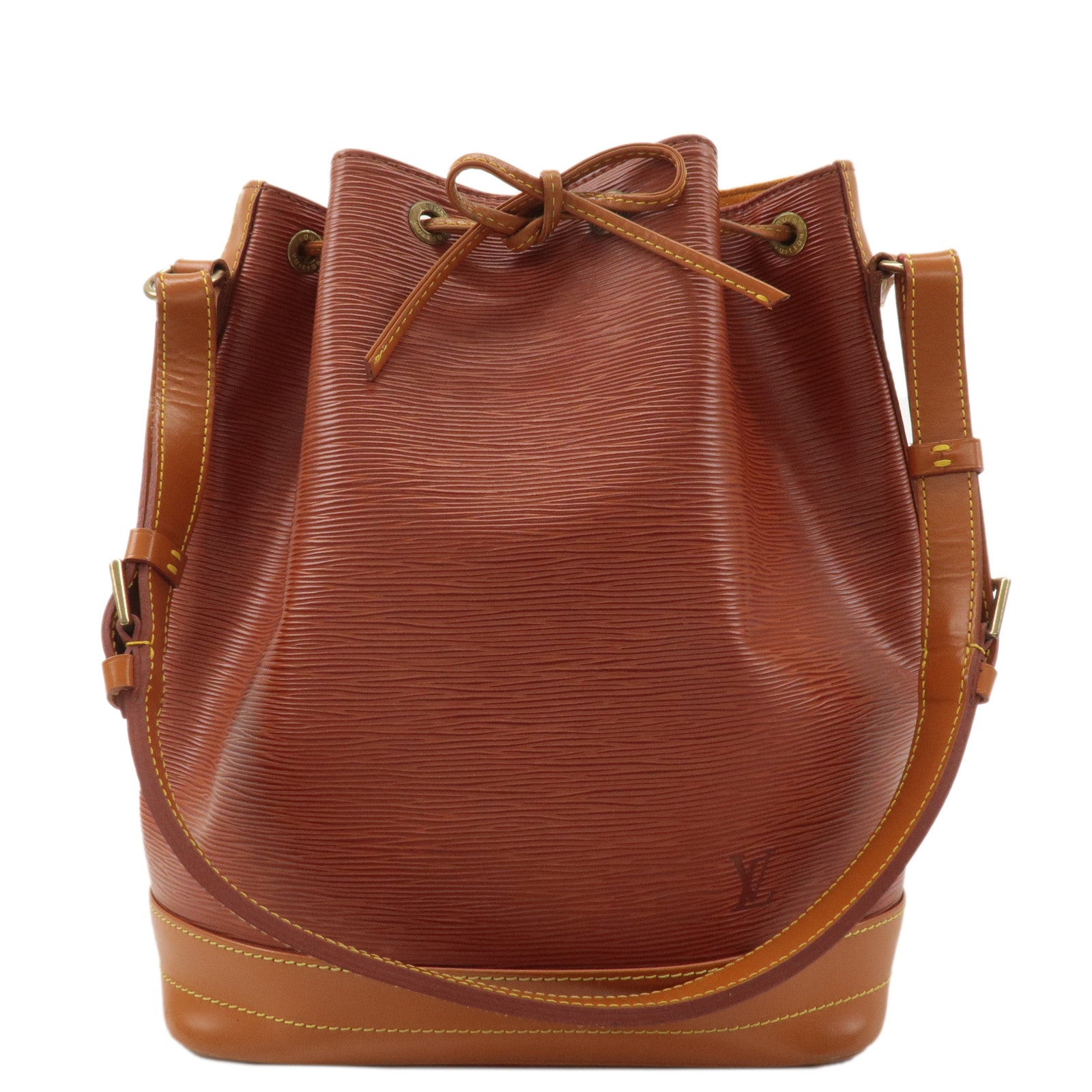 Louis-Vuitton-Epi-Noe-Bi-Color-Shoulder-Bag-Kenya-Brown-M44028