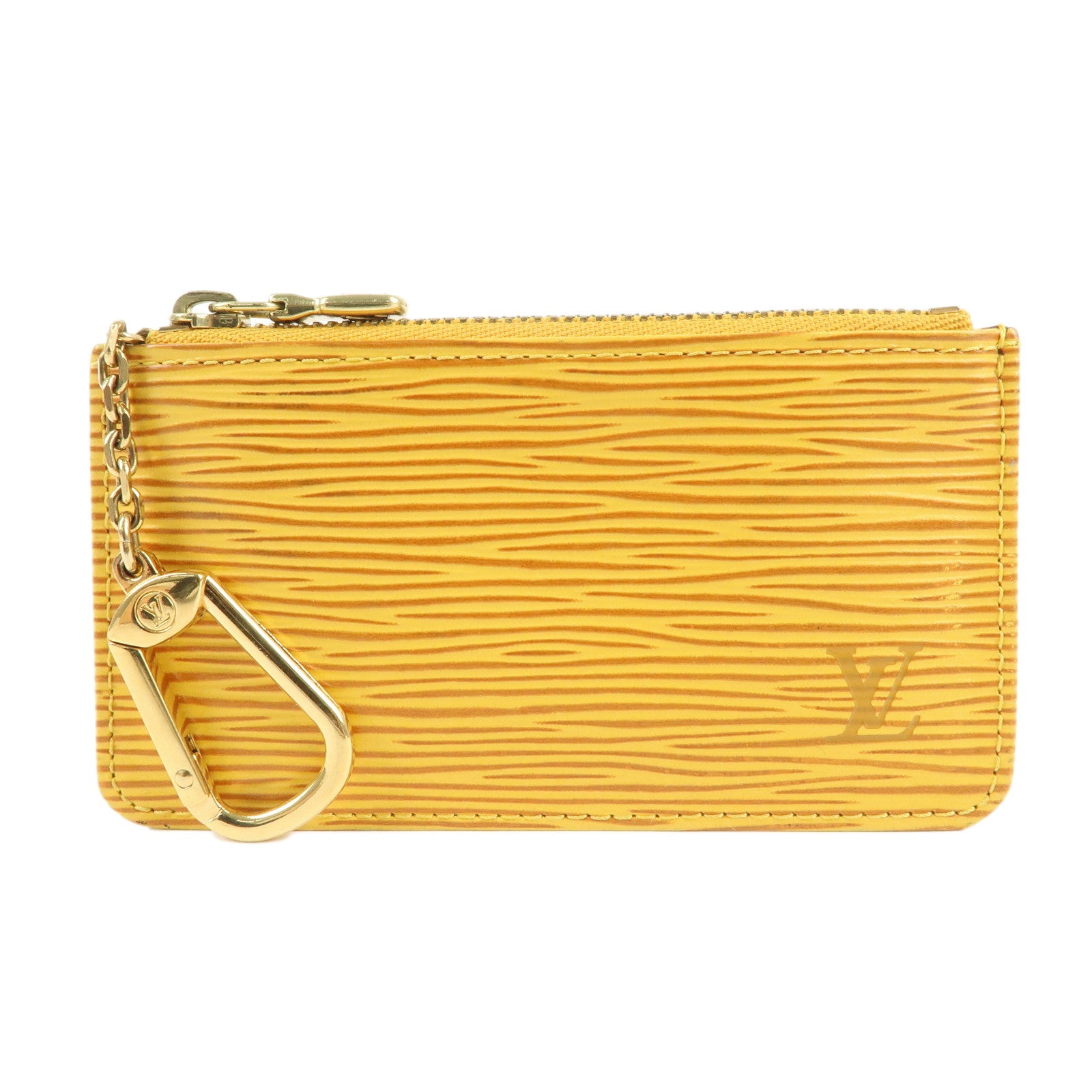 Louis Vuitton Epi Pochette Cles Coin Case Tasili Yellow M63809