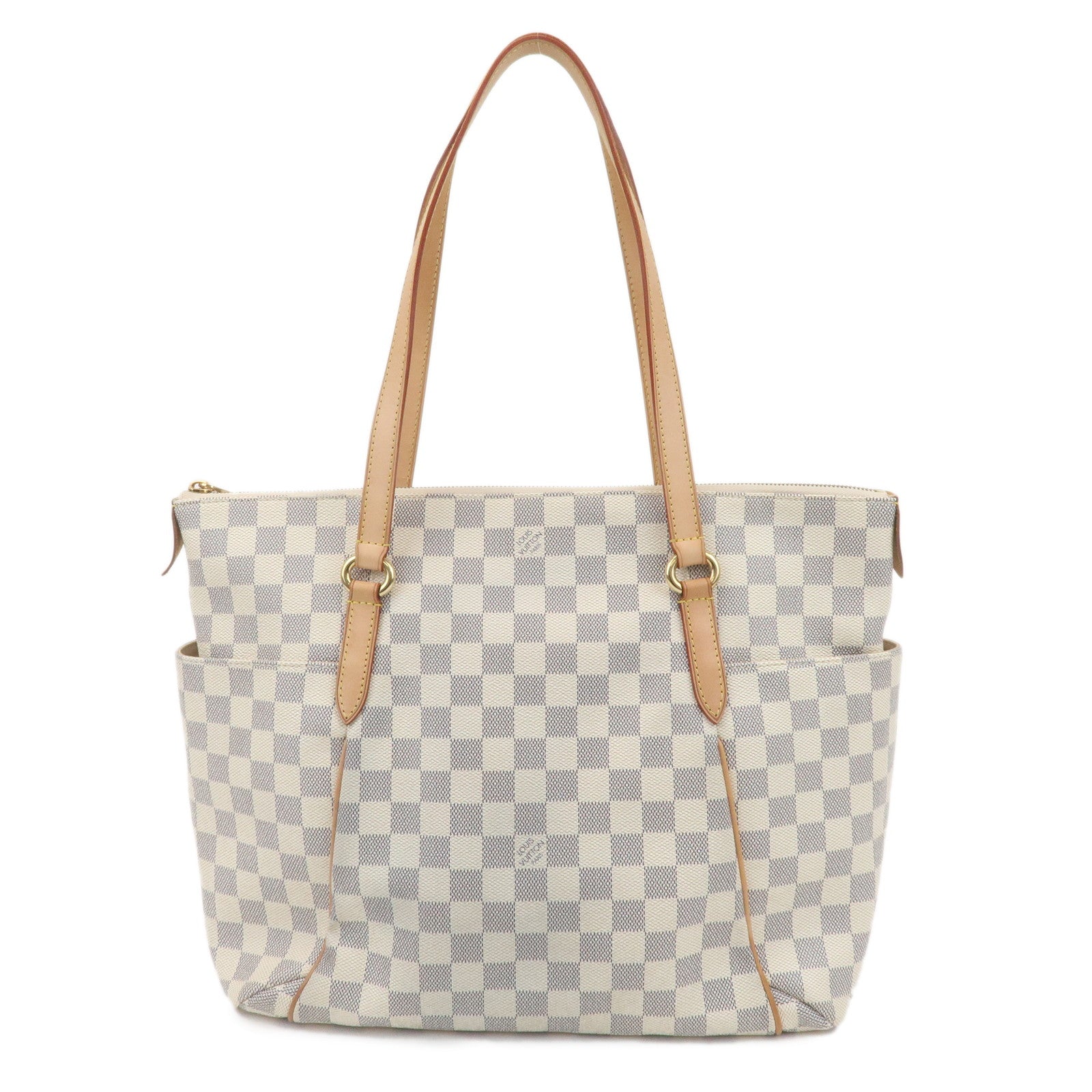 Louis-Vuitton-Damier-Azur-Totally-MM-Tote-Bag-Shoulder-Bag-N51261