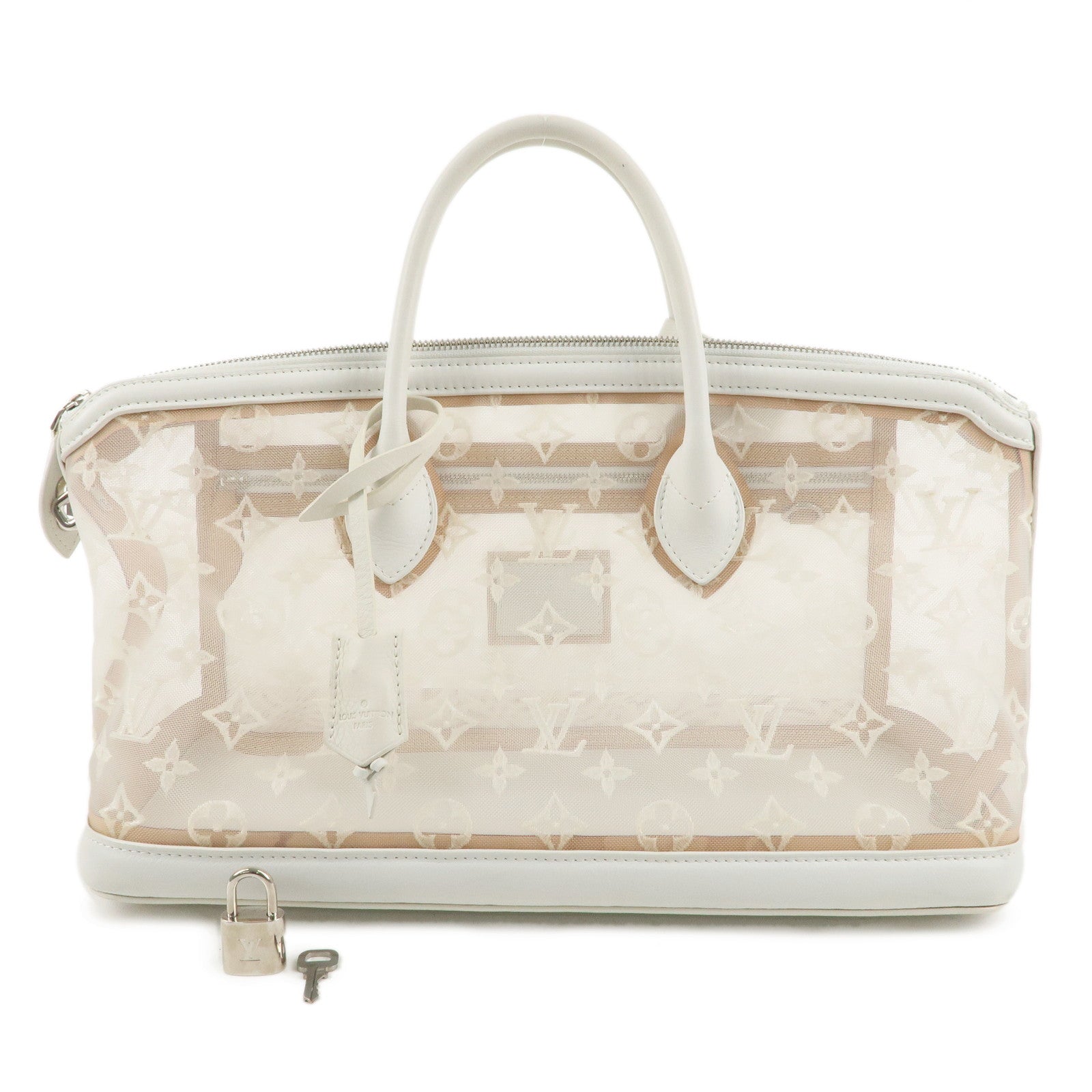 Louis Vuitton Monogram Transparence Lockit East West Bag M40701