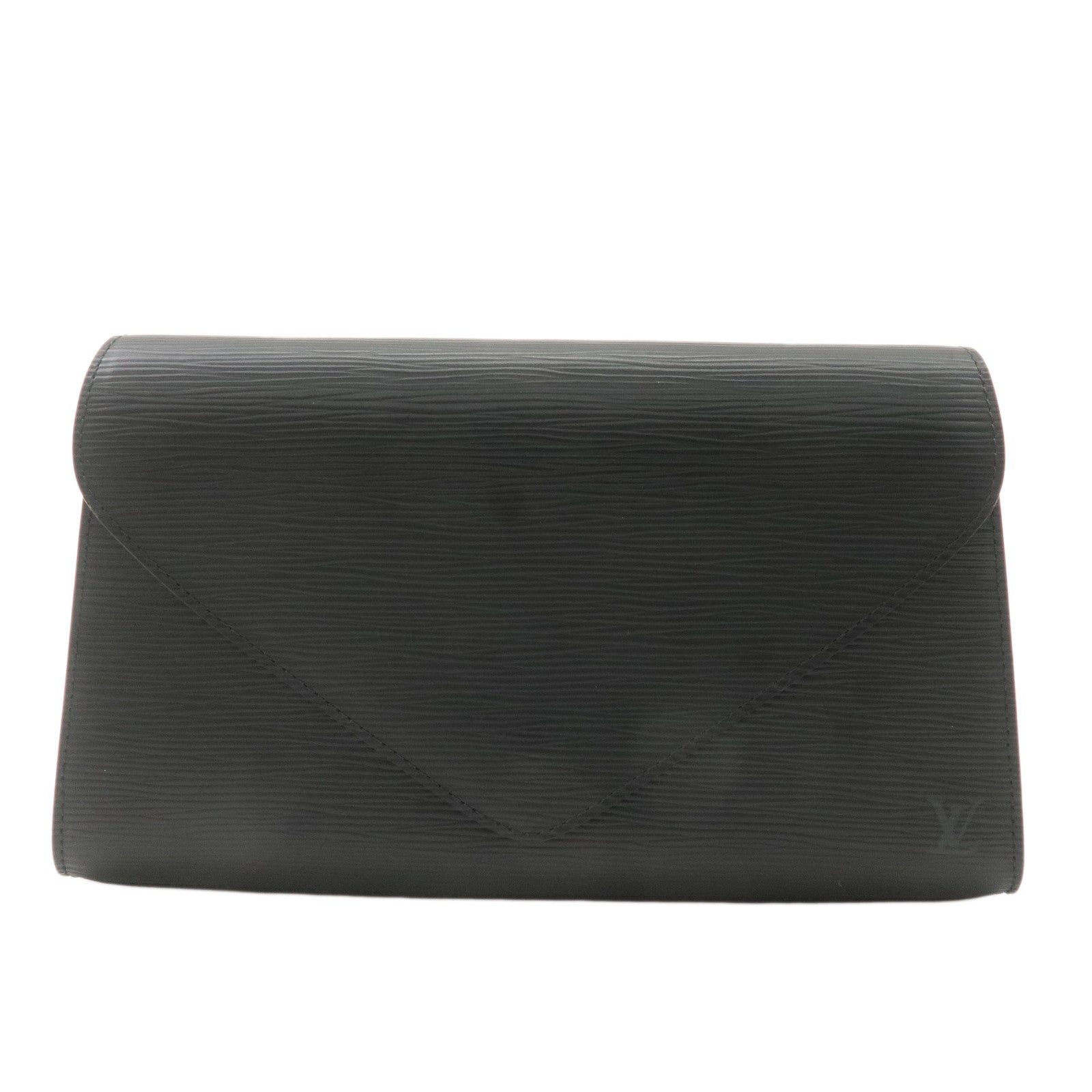 Louis-Vuitton-Epi-Arts-Deco-Clutch-Bag-Purse-Noir-M52632