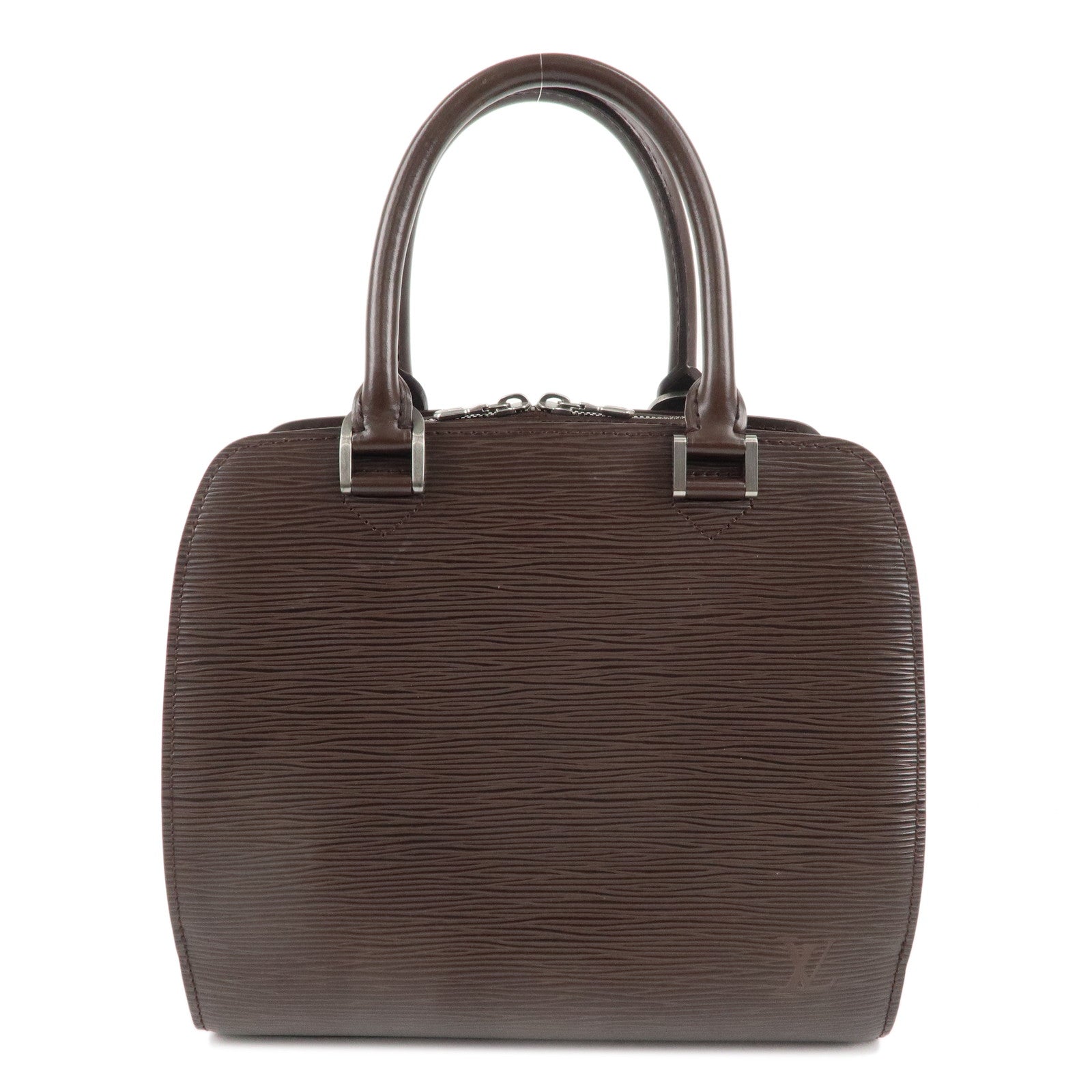 Louis Vuitton Epi Pont Neuf Hand Bag Mocha Brown M5205D