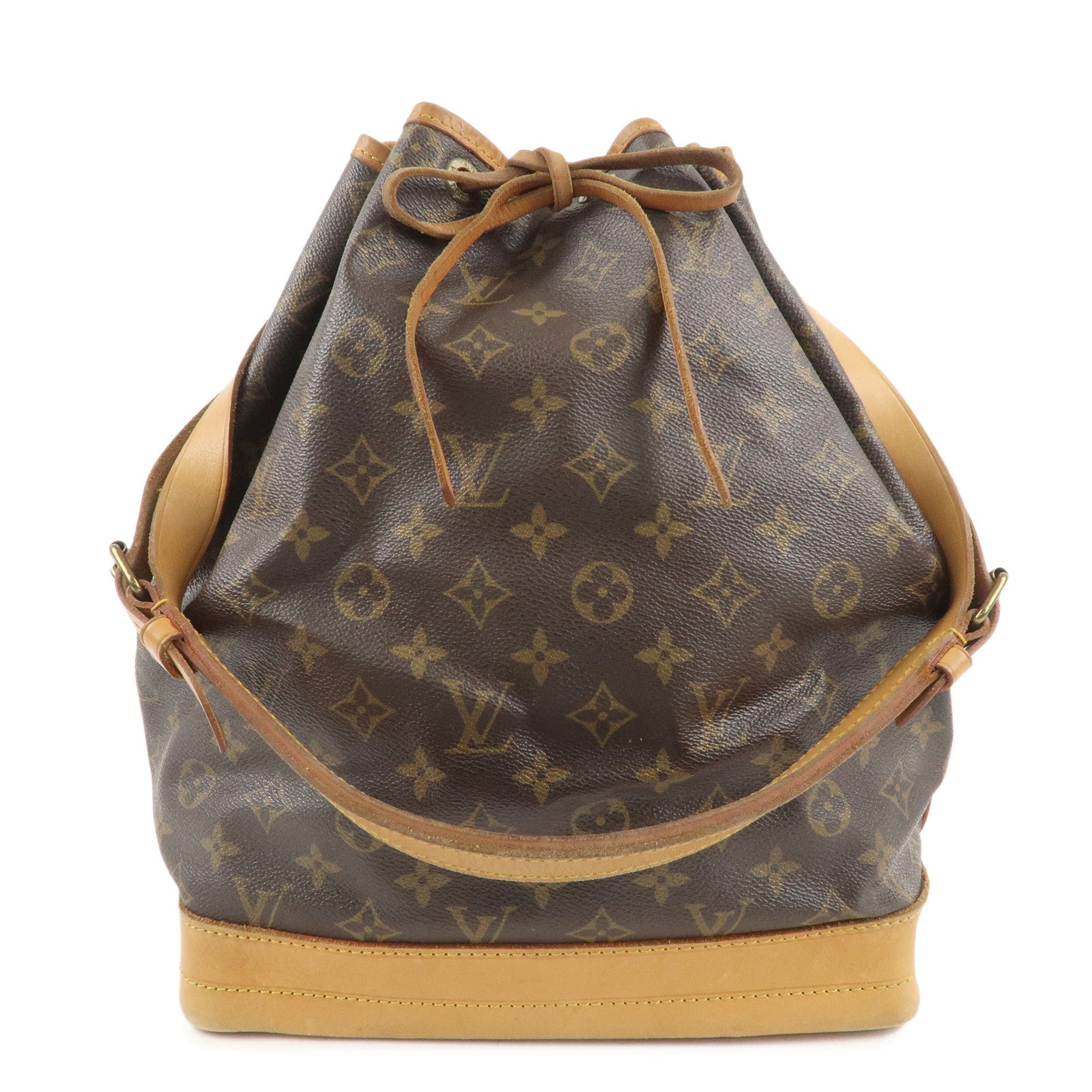 Louis Vuitton Monogram Noe Shoulder Bag Hand Bag Brown M42224